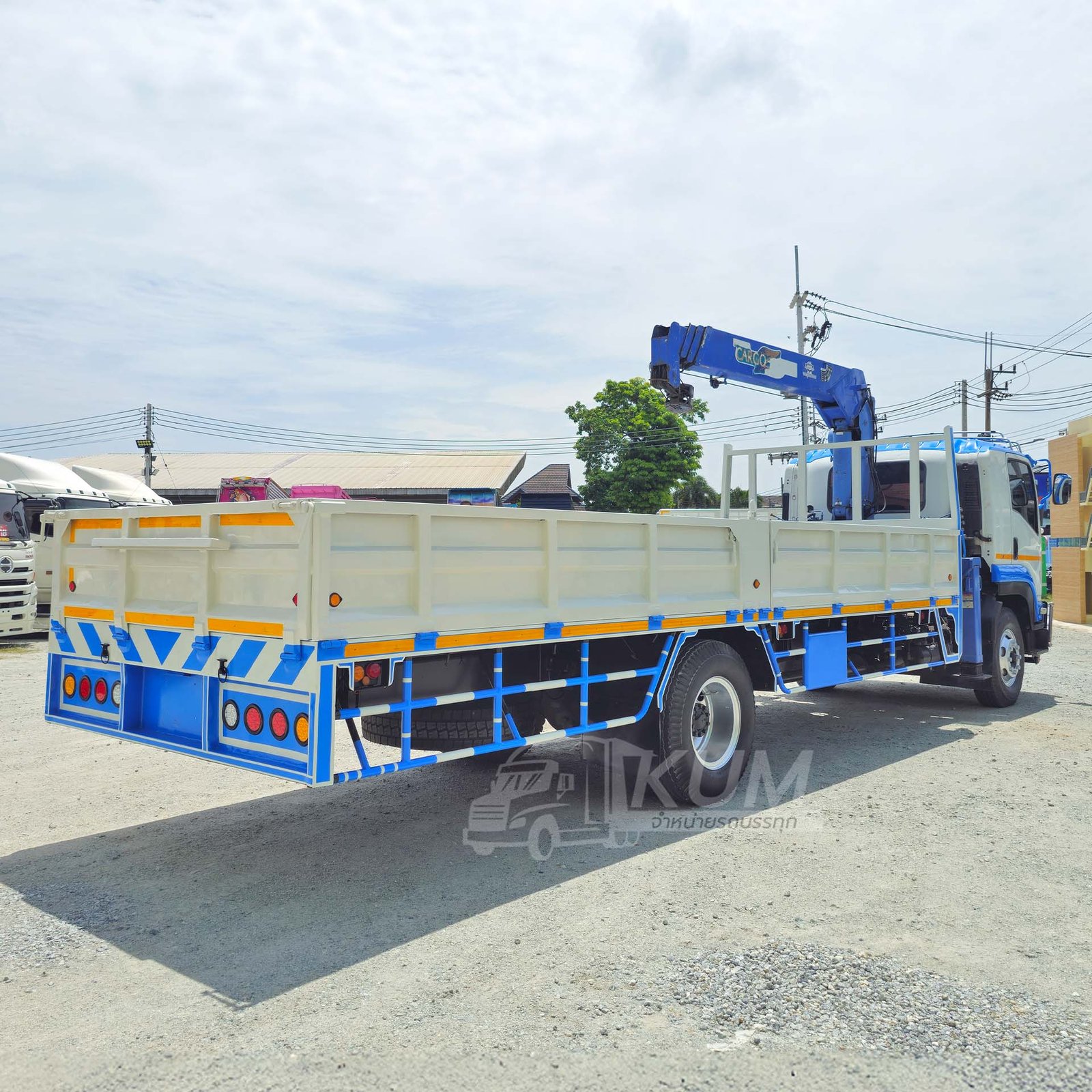 ผ่อน ลด ดอก หกล้อเครน ISUZU FTR 240 แรงม้า ปี 57 เครน TADANO 5 ตัน 4 ปลอก (6774)