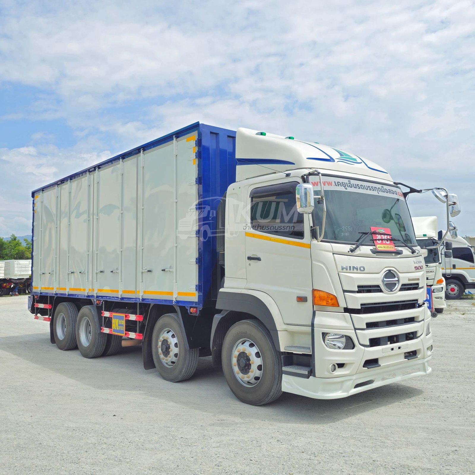 ผ่อน ลด ดอก สิบสองล้อตู้หกบาน HINO GY2P 380 แรงม้า ปี65 (2556)