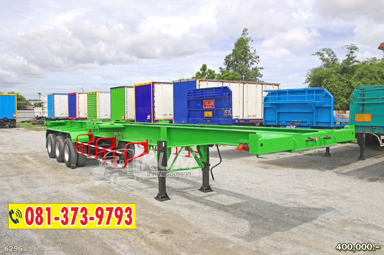 สด ลด VAT หางสวยเวอร์ เก็บสีมาแบบสดๆ ปี 62 หางก้าง สามเพลา อู่ LCH (6296)