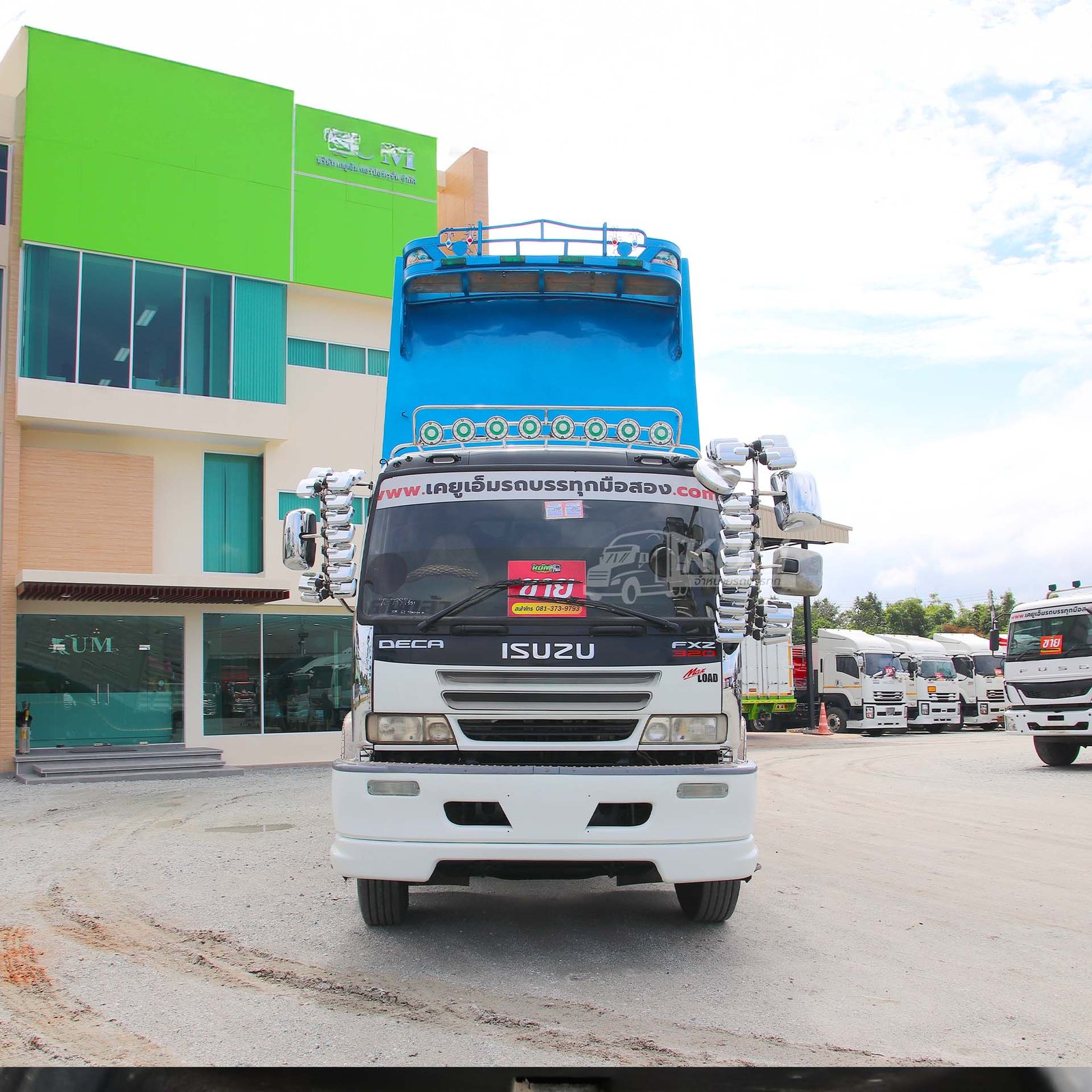 ผ่อน ลด ดอก แปลงโฉมใหม่ สิบล้อดั้มพ์เกษตร ISUZU FXZ 320 แรงม้า ปี 51 (7387)