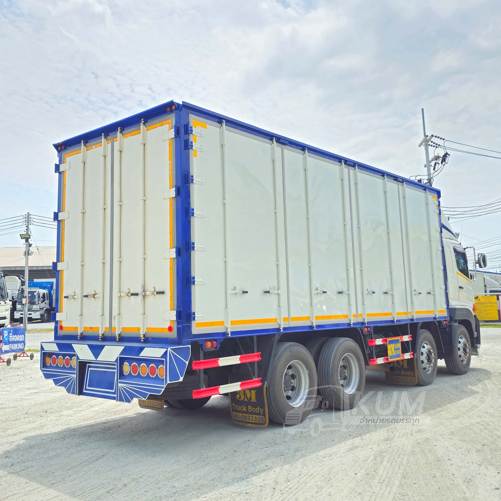 ผ่อน ลด ดอก สิบสองล้อตู้หกบาน HINO GY2P 380 แรงม้า ปี65 (2556)