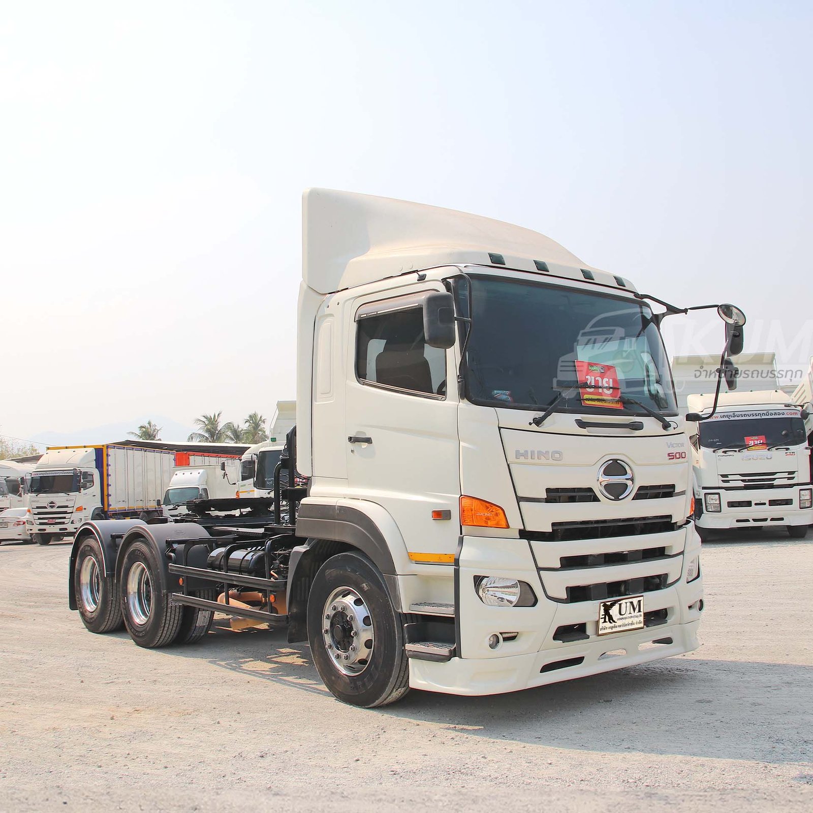 สด ลด VAT หัวลาก 380 ต้องคันนี้เลย HINO VICTOR 500 380 แรงม้า ปี 64 (4748) สด ลด VAT หัวลาก 380 ต้องคันนี้เลย HINO VICTOR 500 380 แรงม้า ปี 64 (4748)