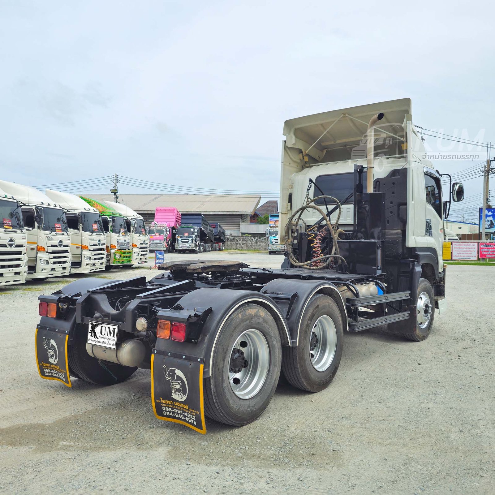 สด ลด VAT สิบล้อหัวลาก ISUZU GXZ 360 แรงม้า ปี 59 (3822) สด ลด VAT สิบล้อหัวลาก ISUZU GXZ 360 แรงม้า ปี 59 (3822)