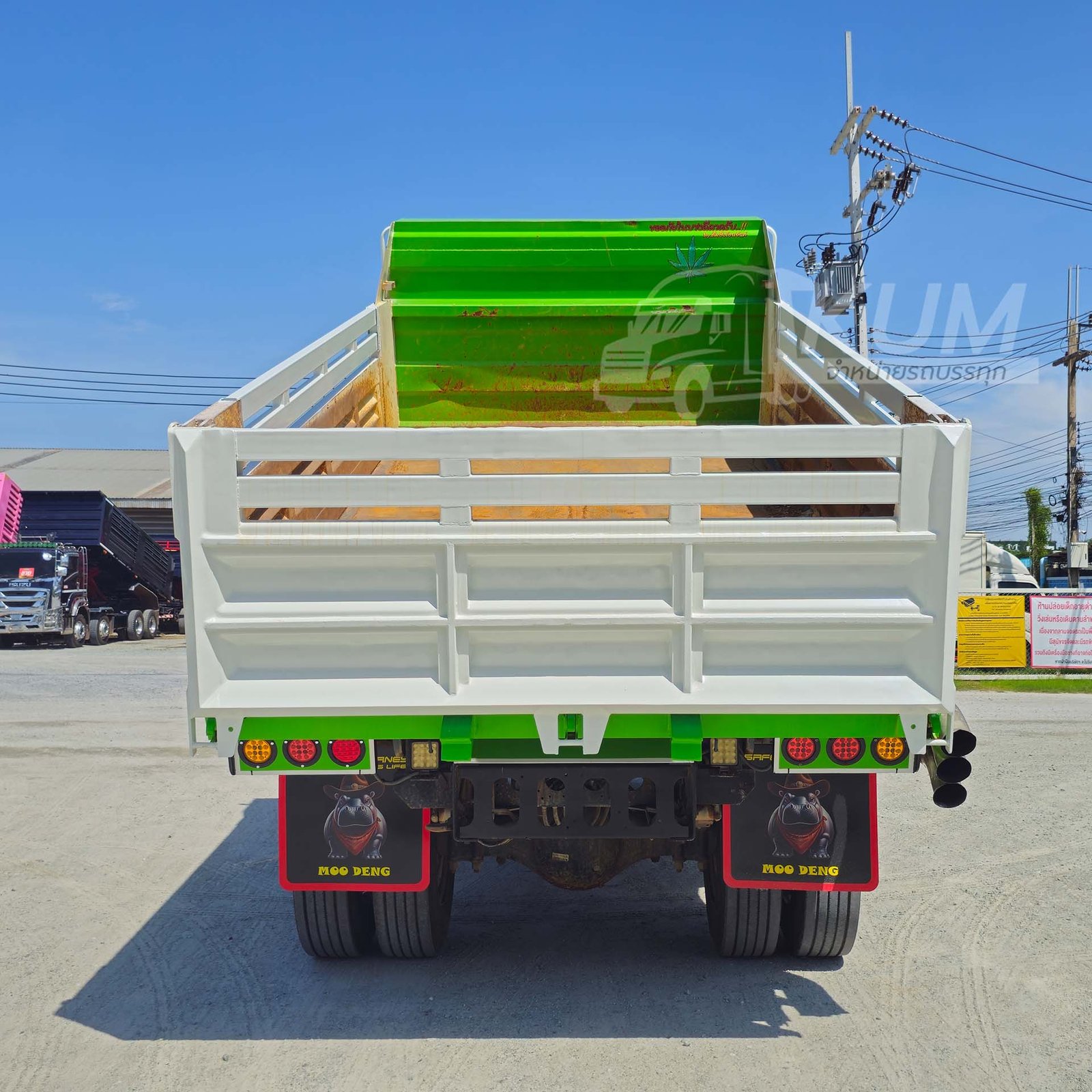 สด ลด VAT หกล้อดั้มพ์ ISUZU FTR 240 แรงม้า ปี 65 ดั๊มพ์ดิน หิน ทรายได้ทุกงาน (3565)