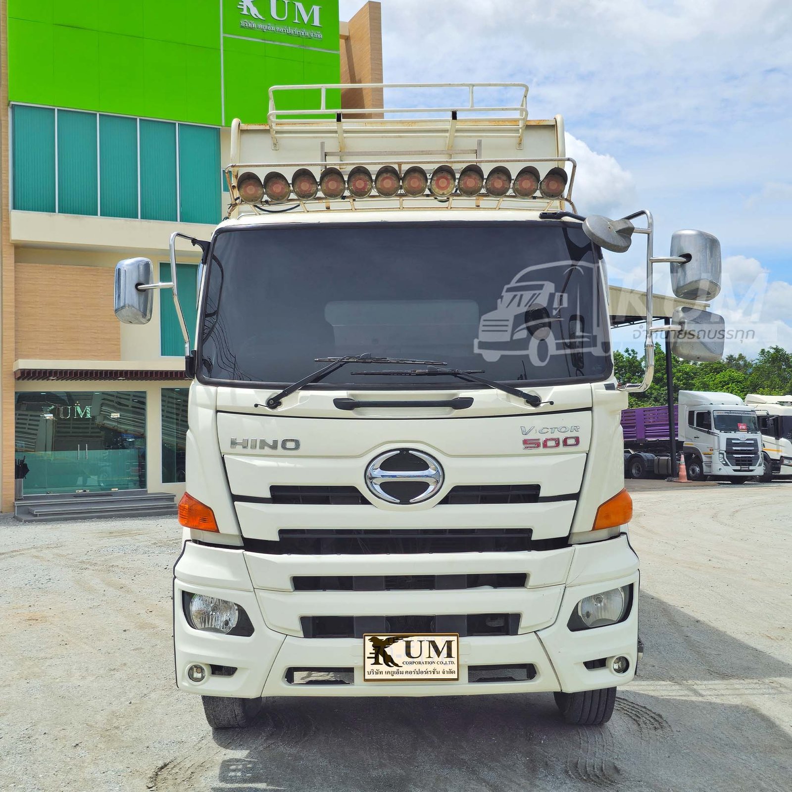 สด ลด VAT สิบล้อดั๊มพ์ HINO FM 344 แรงม้า ปี 61 + หางดั๊มพ์ สามเพลา อู่เดอะฟินิกซ์ ปี 65 (5176 3088)