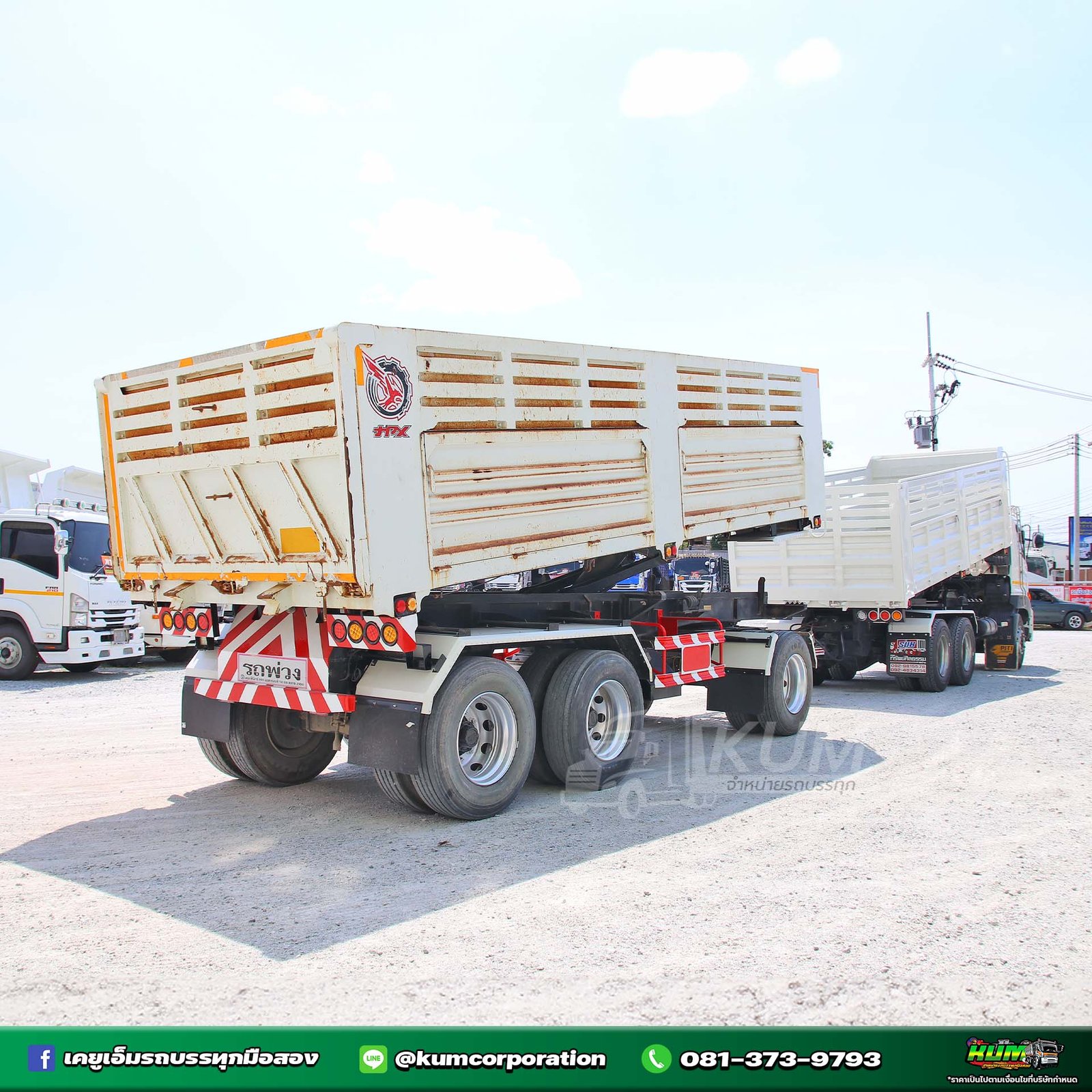 ผ่อน ลด ดอก สิบล้อดั้มพ์ HINO VICTOR 500 344 แรงม้า ปี 65+หางดั้มพ์ สามเพลา อู่เดอะฟีนิกซ์ ปี 65 (2753 1976)