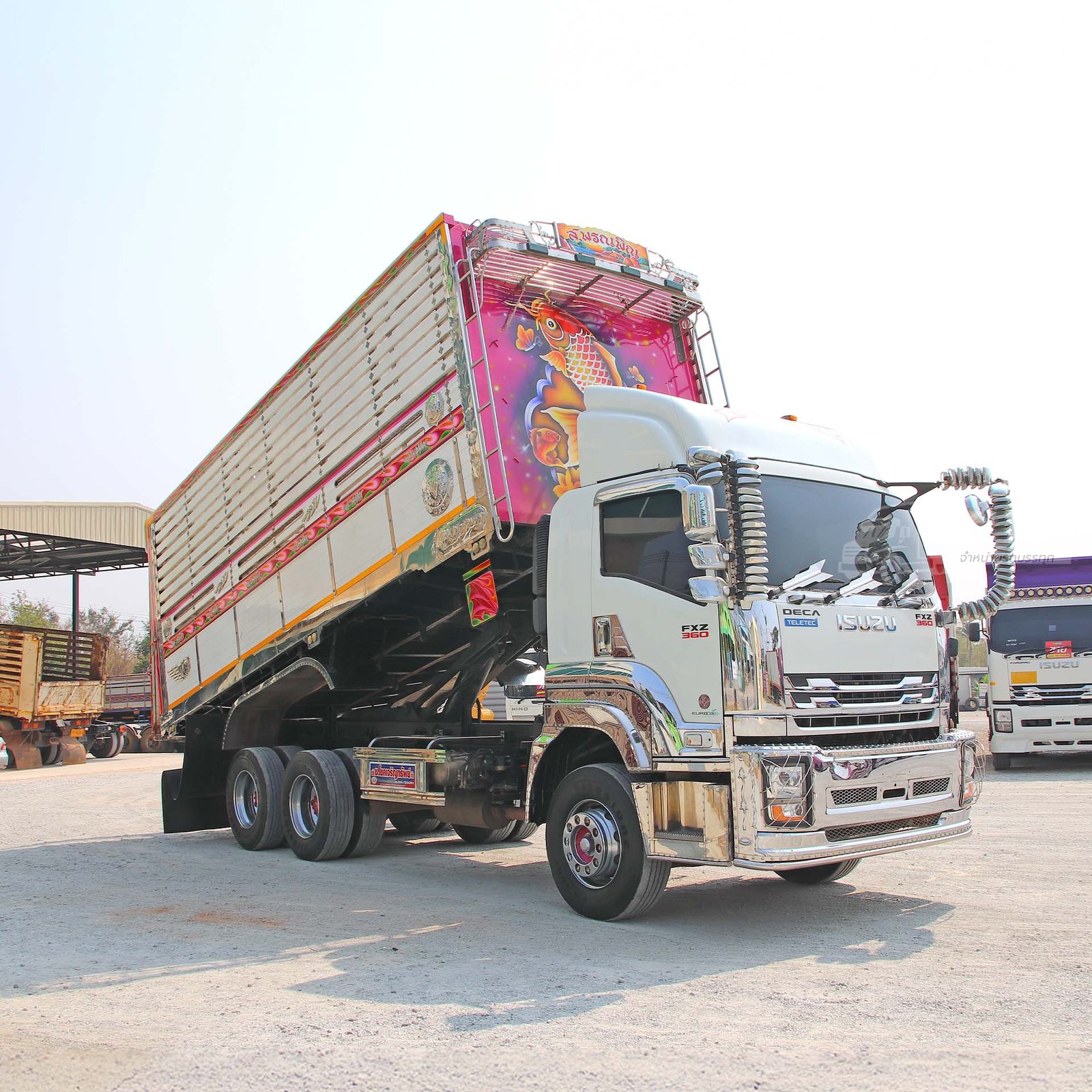ผ่อน ลด ดอก สิบล้อดั้มพ์เกษตร ISUZU FXZ 360 แรงม้า ปี 65 อู่โชคชัยเจริญทรัพย์ สวยจัดคันนี้ (0337)