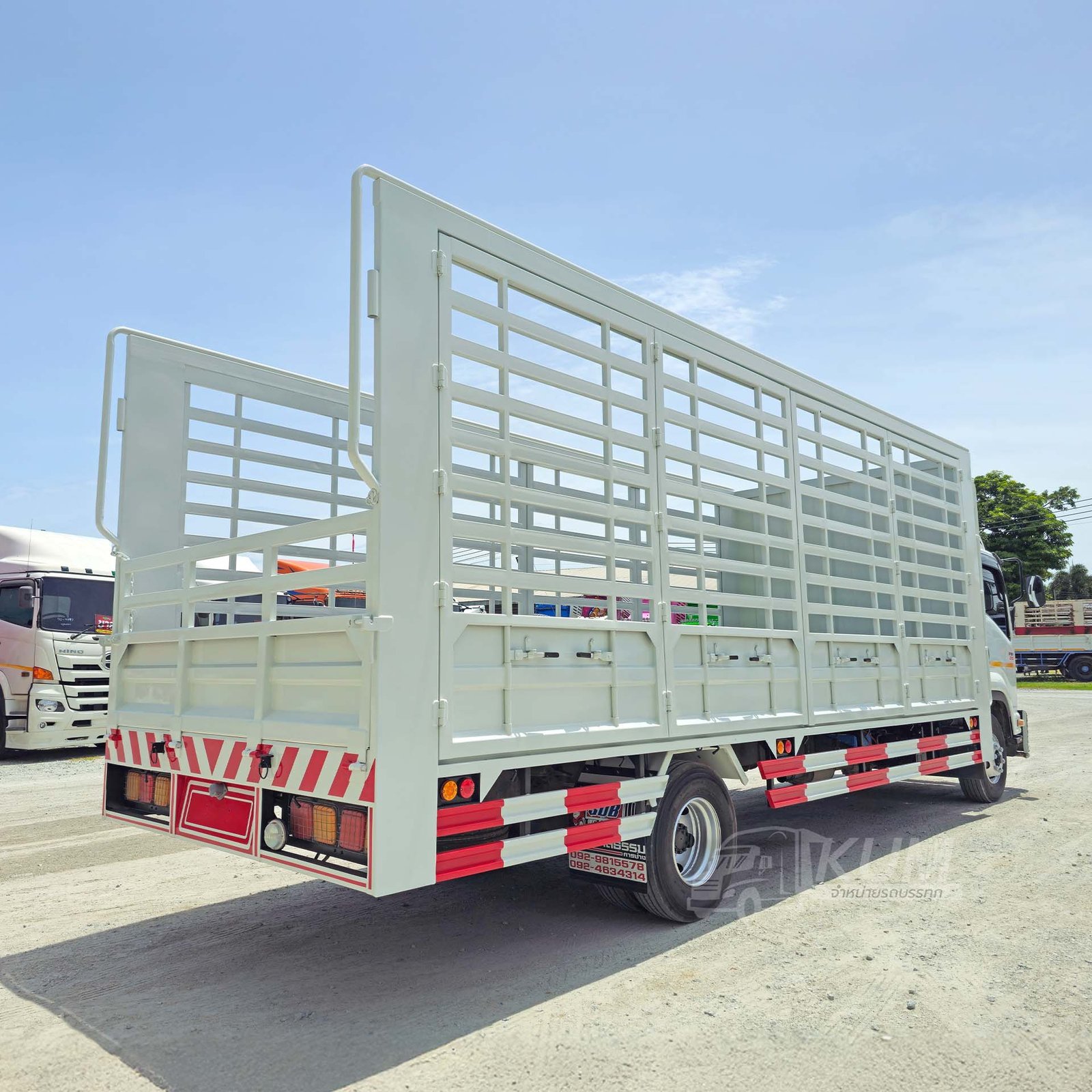 ผ่อน ลด ดอก หกล้อคอก ISUZU FRR 210 แรงม้า ปี 65 ไมล์น้อย คอกสูง (1694)