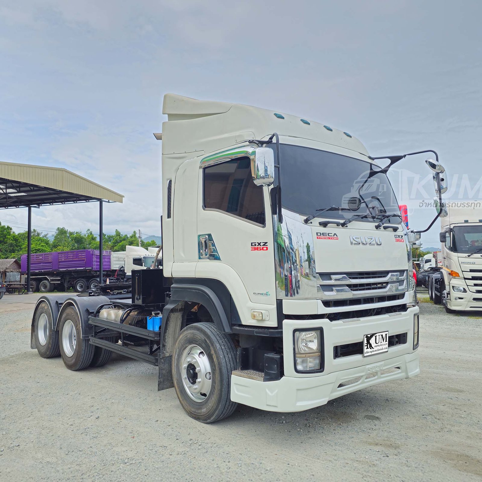 สด ลด VAT สิบล้อหัวลาก ISUZU GXZ 360 แรงม้า ปี 59 (3822) สด ลด VAT สิบล้อหัวลาก ISUZU GXZ 360 แรงม้า ปี 59 (3822)
