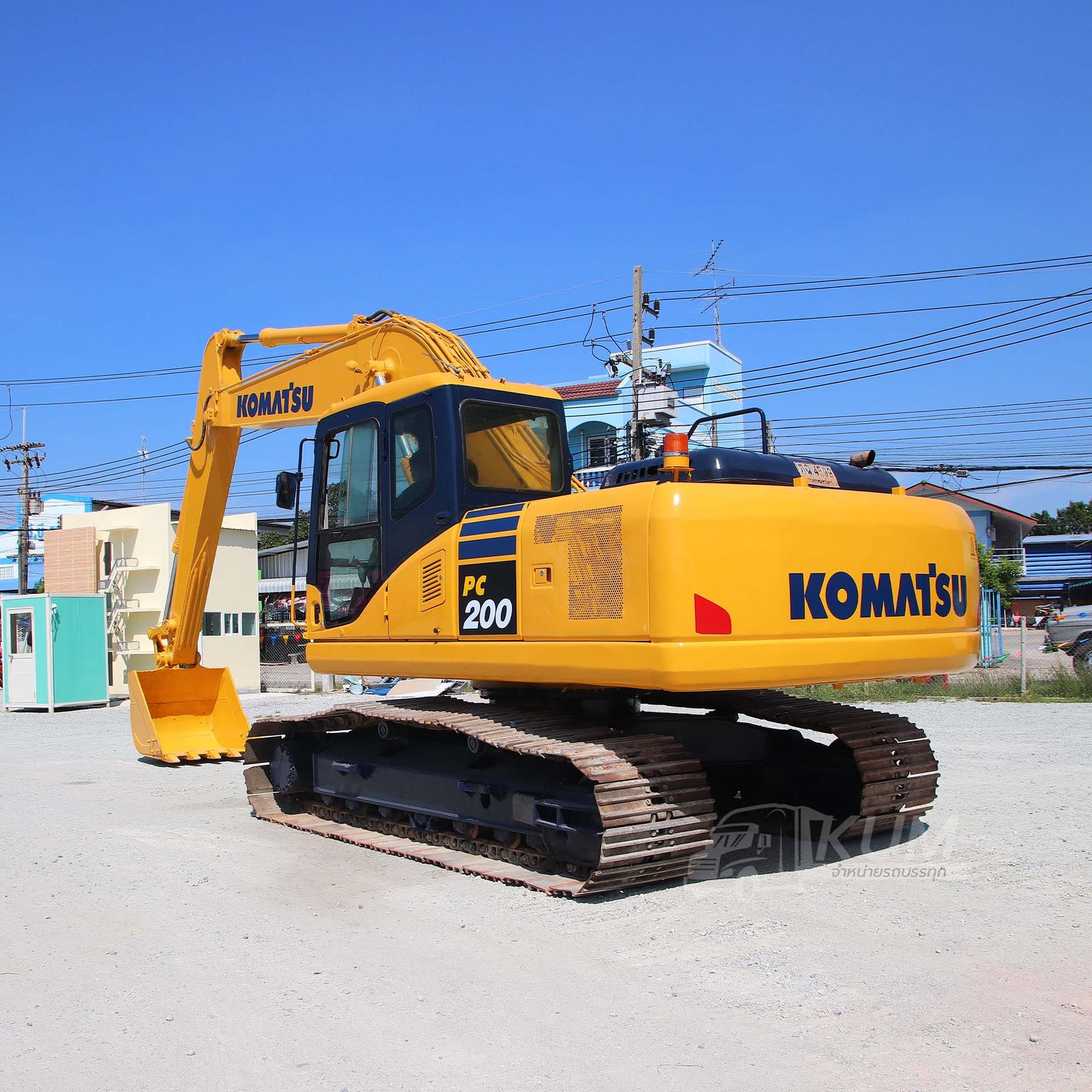 รถแบ็คโฮ KOMATSU PC200-7 150 แรงม้า ปี 48 (4599) รถแบ็คโฮ KOMATSU PC200-7 150 แรงม้า ปี 48 (4599)