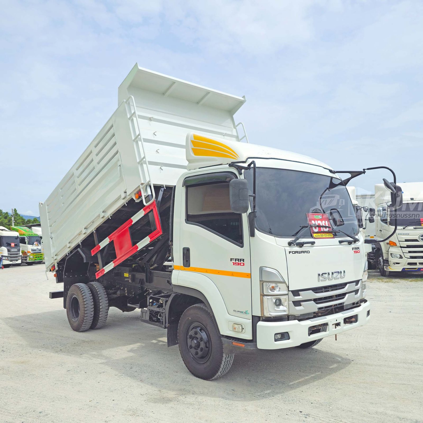 สด ลด VAT หกล้อดั้มพ์ ISUZU FRR 190 แรงม้า ปี 65 ไมล์น้อย (0522) สด ลด VAT หกล้อดั้มพ์ ISUZU FRR 190 แรงม้า ปี 65 ไมล์น้อย (0522)