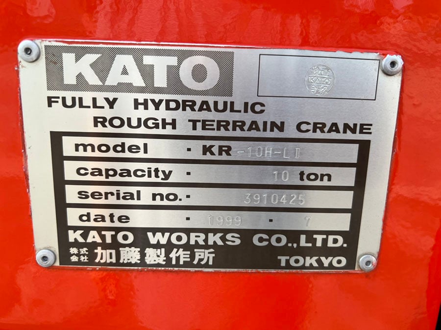 เครน ล้อ ขนาด 10 ตัน KATO เครน ล้อ ขนาด 10 ตัน KATO