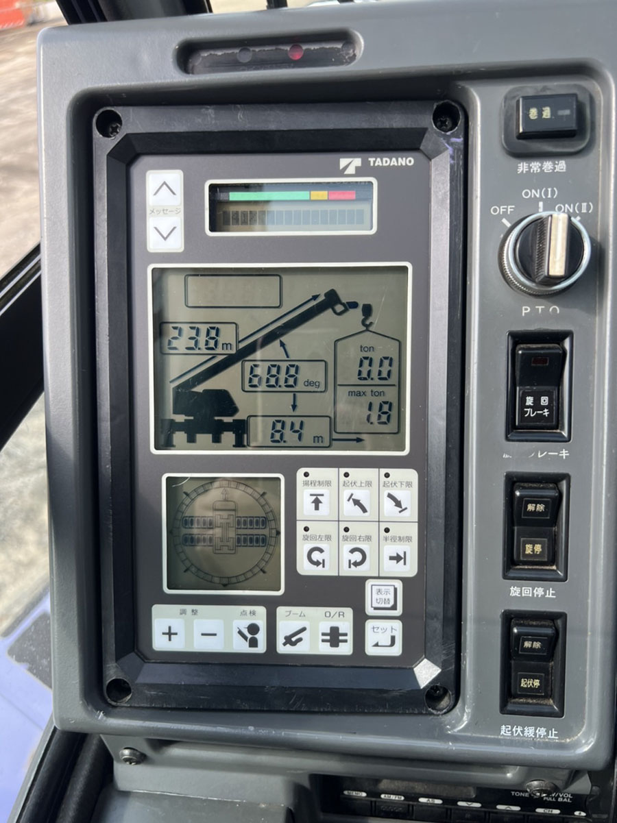 TADANO 12 TON GR120N-1 YEAR 2007 TADANO 12 TON GR120N-1 YEAR 2007