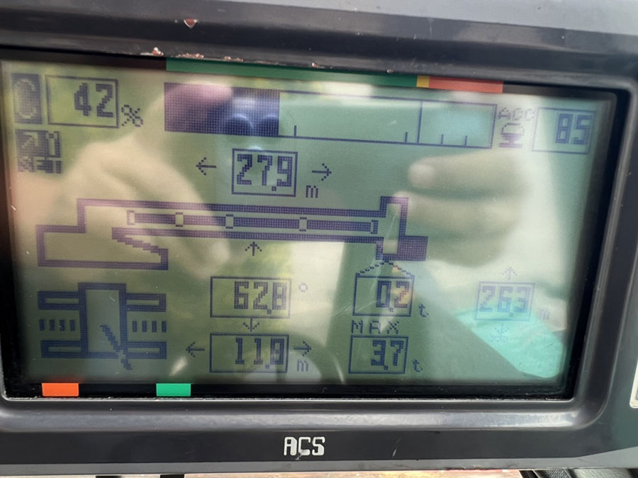 KATO KR-22H YEAR 1997 BOOM 28 m