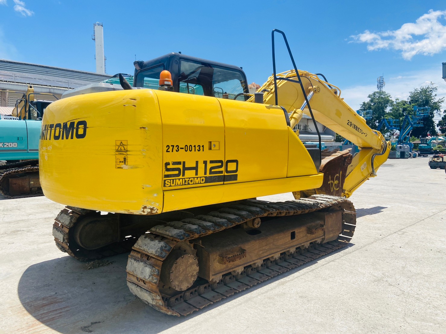 Sumitomo SH120-5 ปี2010 นำเข้าจากญี่ปุ่น : โทร.080-6565422 หนิง