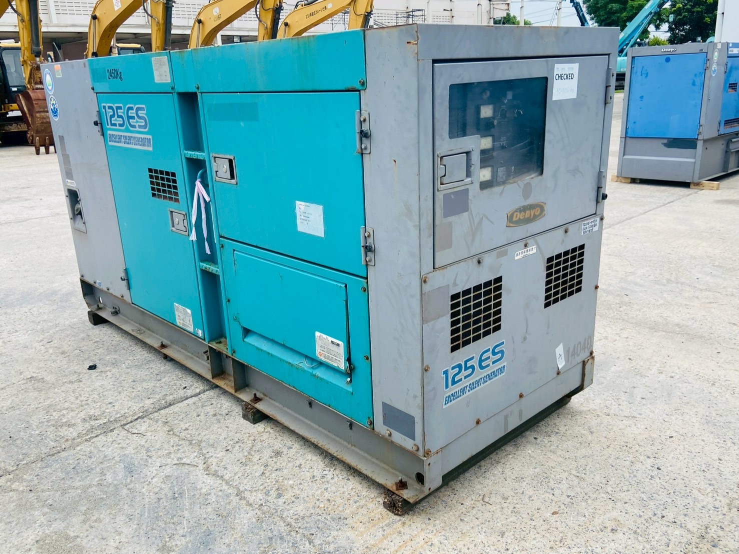 เครื่องปั่นไฟ 125KVA Denyo DCA-125ESK ปี2011 โทร.080-6565422 หนิง เครื่องปั่นไฟ 125KVA Denyo DCA-125ESK ปี2011 โทร.080-6565422 หนิง