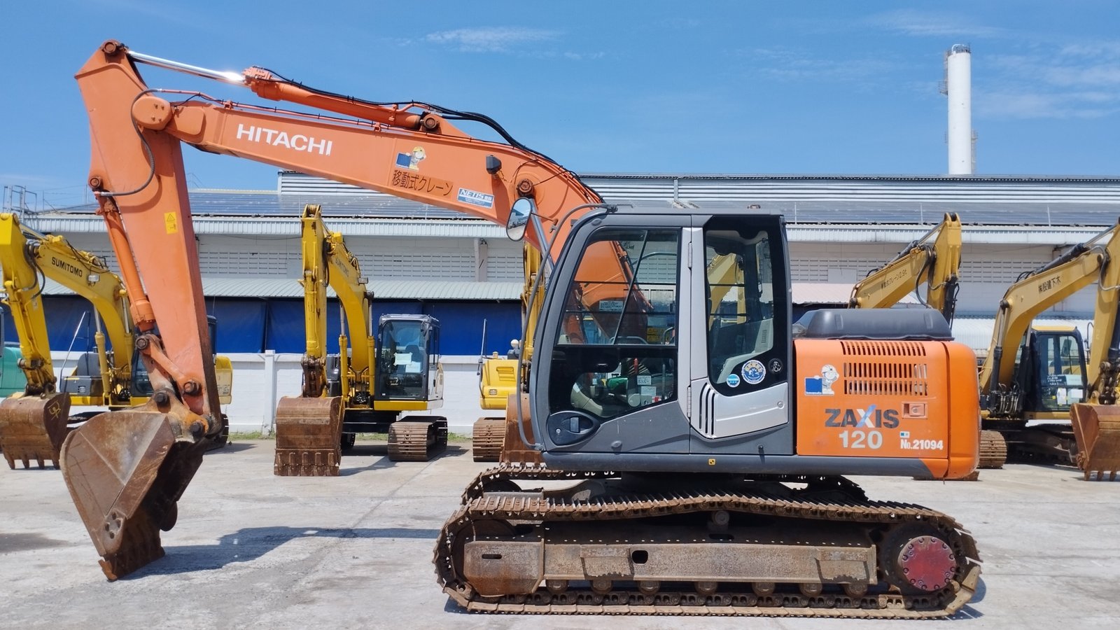 Hitachi ZX120-3 # 08 ปี2013 นำเข้าจากญี่ปุ่น โทร.080-6565422 หนิง