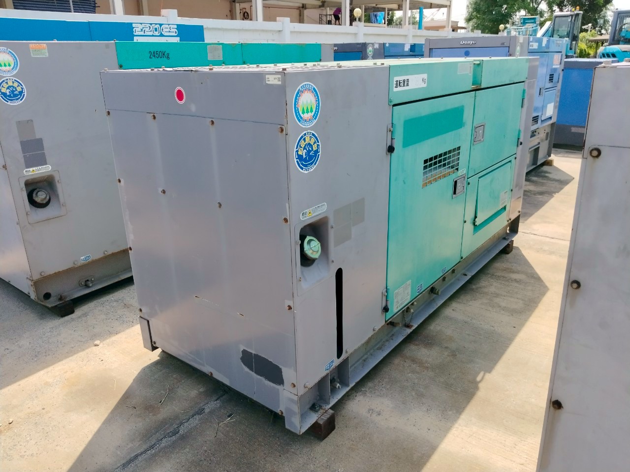 เครื่องปั่นไฟ 100KVA Denyo DCA-100ESI ปี2007 โทร.080-6565422 หนิง เครื่องปั่นไฟ 100KVA Denyo DCA-100ESI ปี2007 โทร.080-6565422 หนิง
