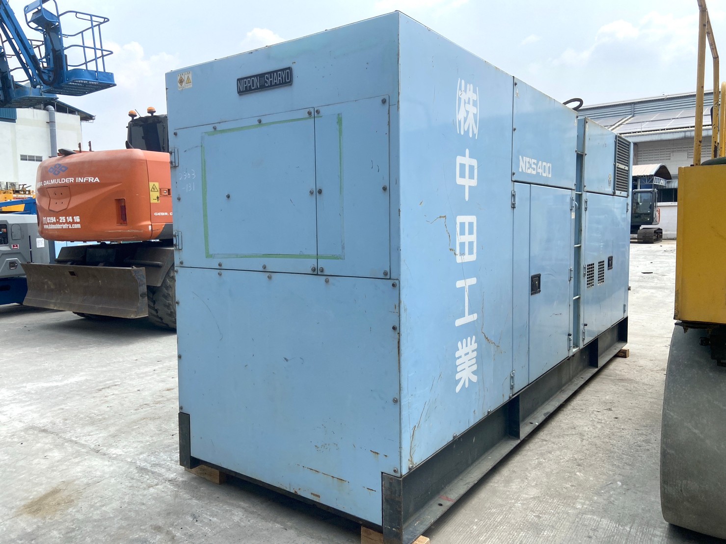 เครื่องปั่นไฟ 400KVA : Nippon NES400EM ปี2015 ตรงจากญี่ปุ่น โทร.080-6565422 (หนิง)
