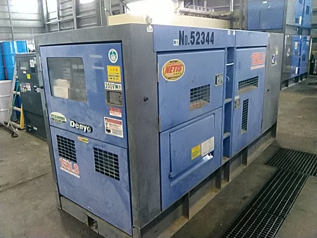 เครื่องปั่นไฟ 150KVA Denyo DCA-150LSKE ปี2017 โทร. 080-6565422 หนิง