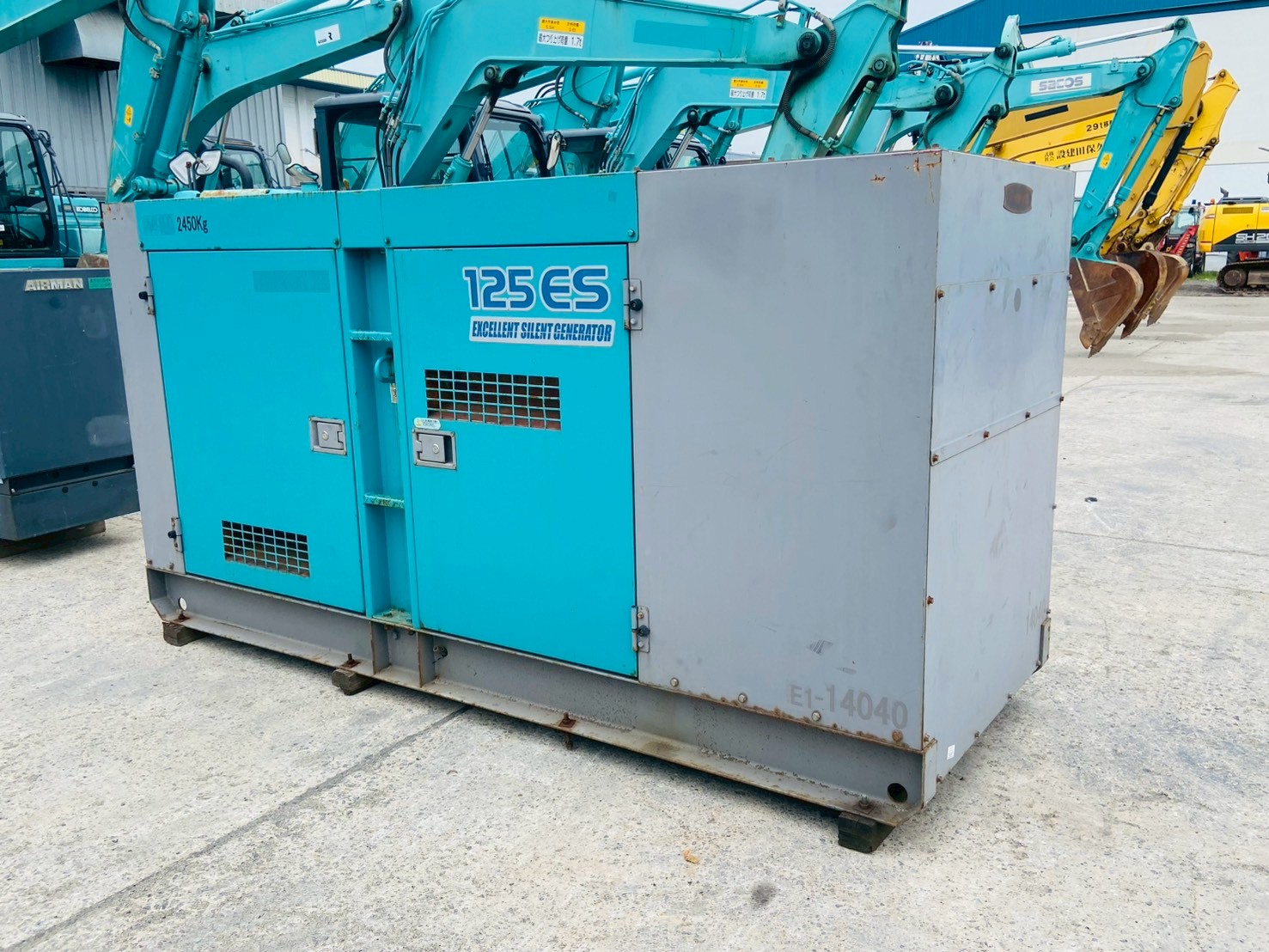 เครื่องปั่นไฟ 125KVA Denyo DCA-125ESK ปี2011 โทร.080-6565422 หนิง