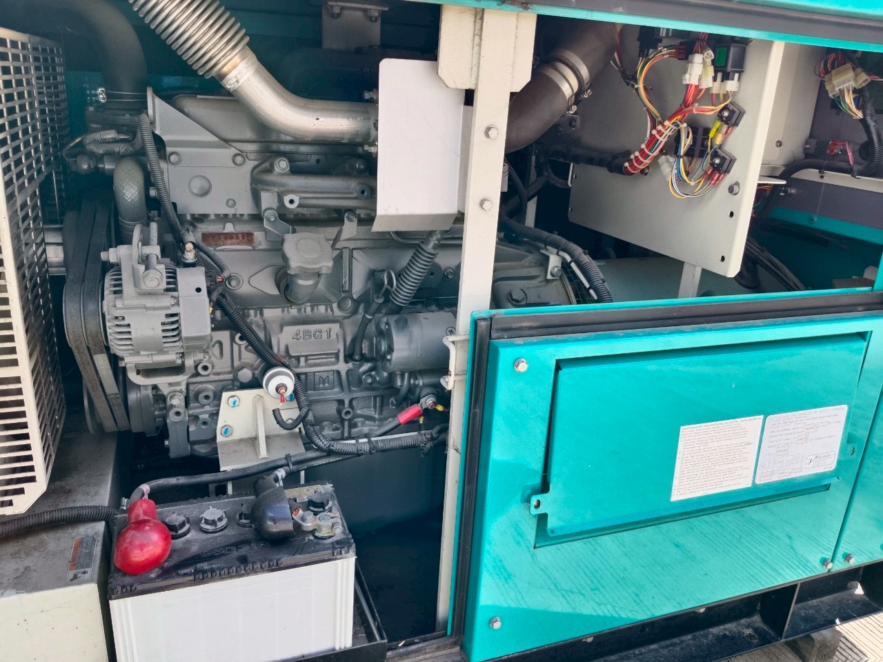 เครื่องปั่นไฟ 60KVA Denyo DCA-60ESI2 1,492ชั่วโมง โทร.080-6565422 หนิง