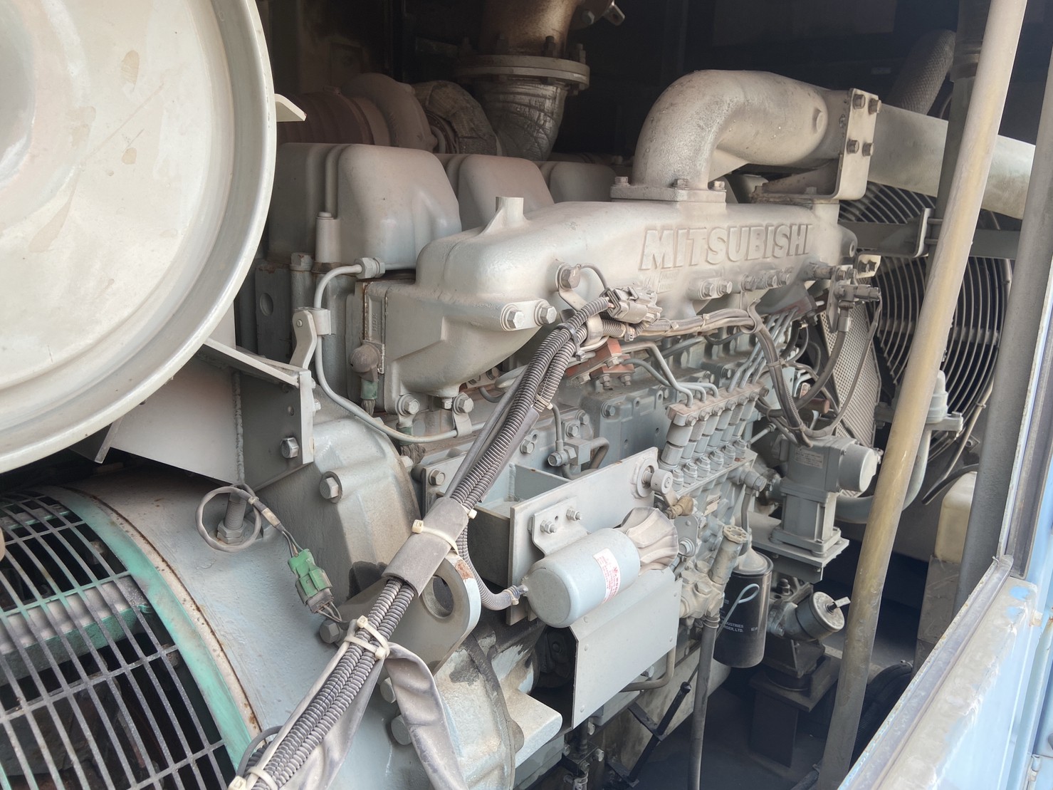 เครื่องปั่นไฟ 400KVA : Nippon NES400EM ปี2015 ตรงจากญี่ปุ่น โทร.080-6565422 (หนิง)