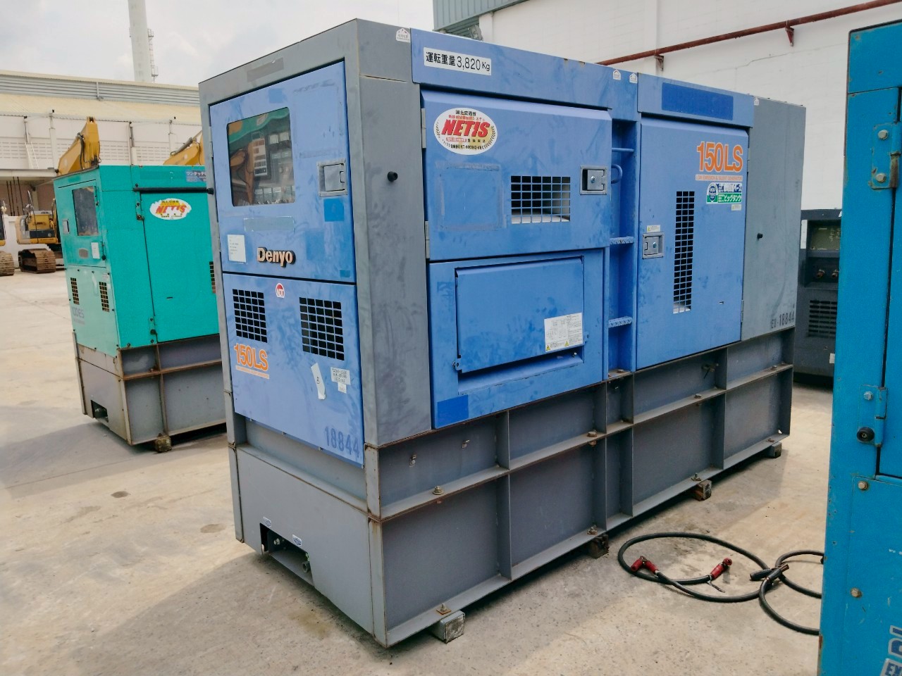 เครื่องปั่นไฟ 150KVA DENYO DCA-150LSKB ปี2018 โทร.080-6565422 หนิง เครื่องปั่นไฟ 150KVA DENYO DCA-150LSKB ปี2018 โทร.080-6565422 หนิง
