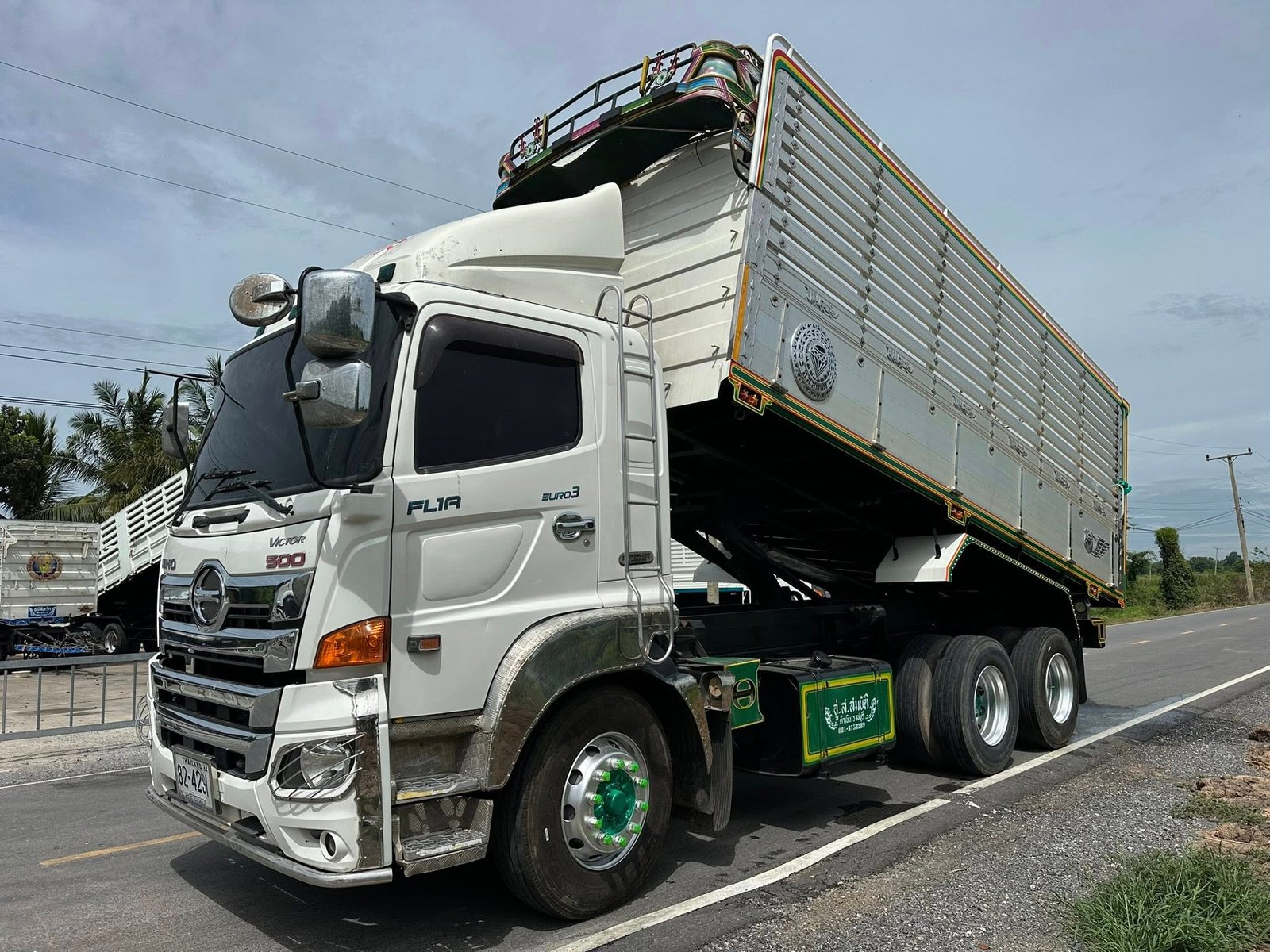 ฮีโน่ 344 ปี 60 เพลาเดียว ดั้มเกษตร 1.43 ล้าน ท่าวุ้ง ลพบุรี 0925852277