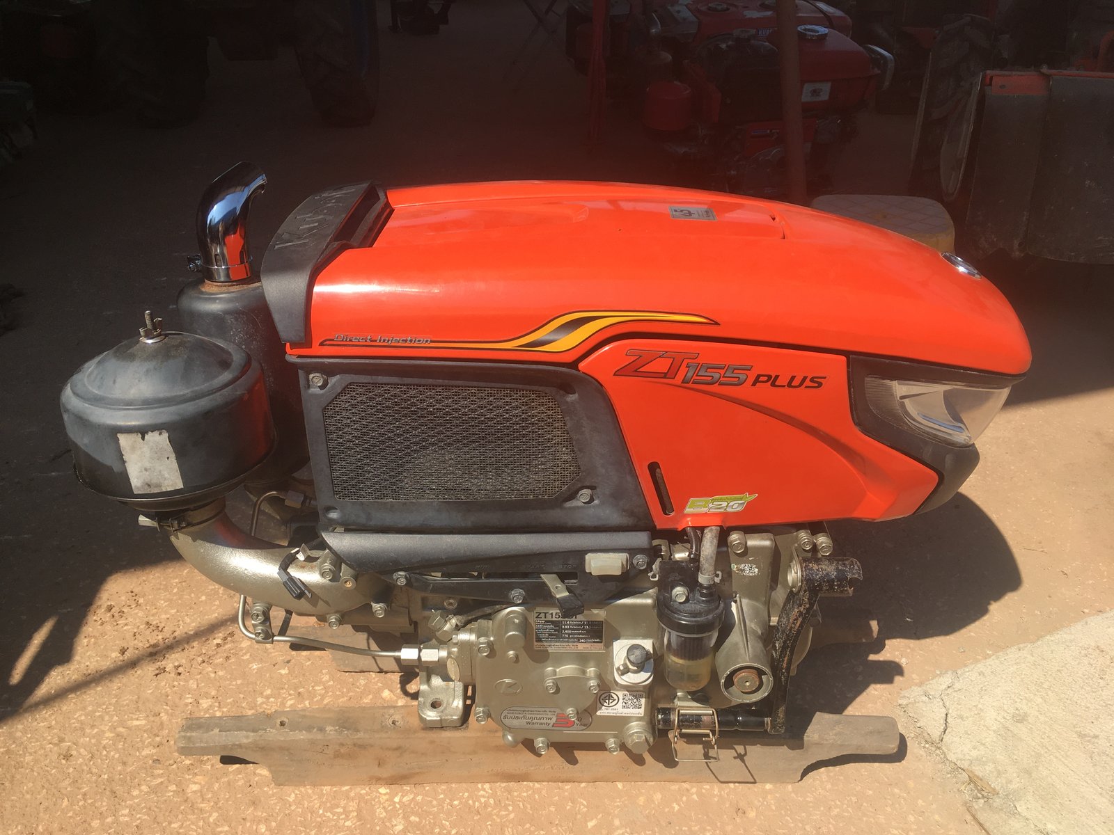 ขายเครื่องKubota Zt155 Di plusรุ่นใหม่ถังเหล็กสภาพใช้งานน้อยราคา39,000บาทโทร088-9049322ครับ