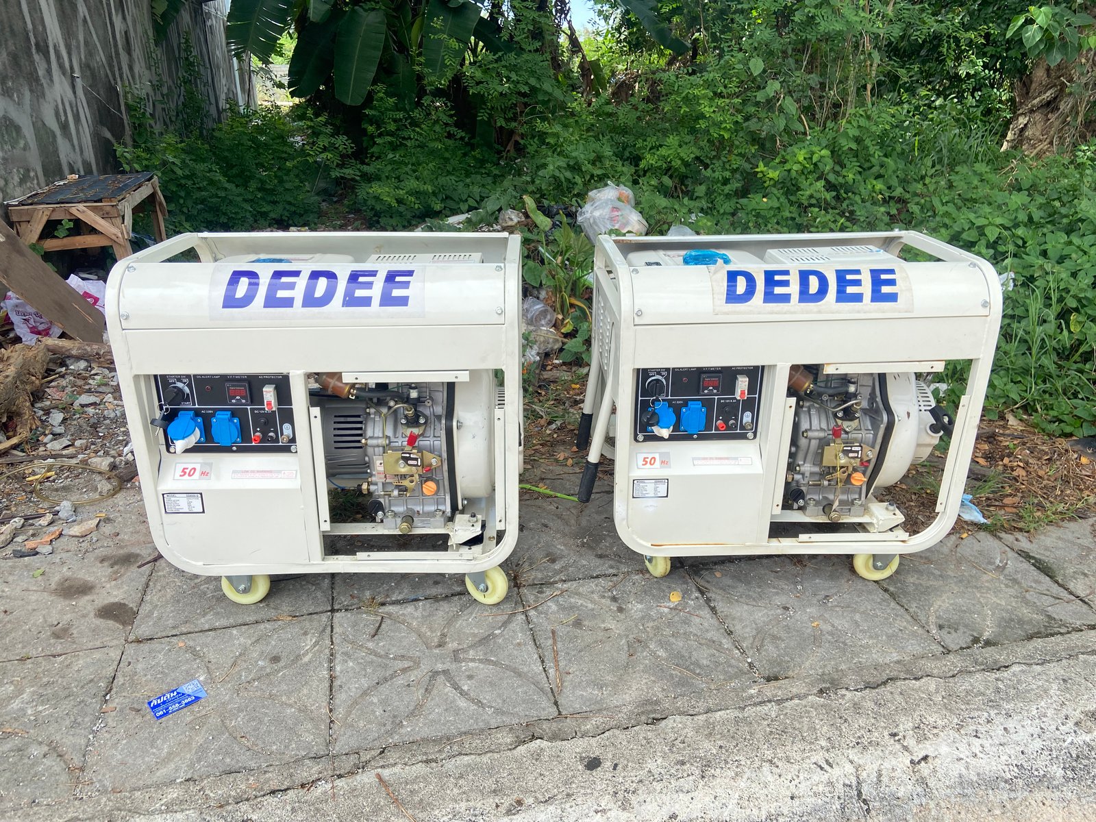 เครื่องปั่นไฟดีเซล 5.5kw มือสอง สภาพใหม่แก่ะกล่องครับ