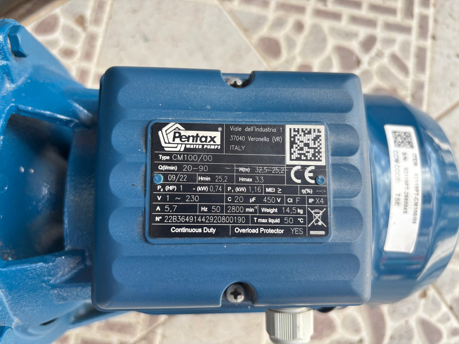 ขายปั้มน้ำ pentax 1hp สวยๆครับ ขายปั้มน้ำ pentax 1hp สวยๆครับ