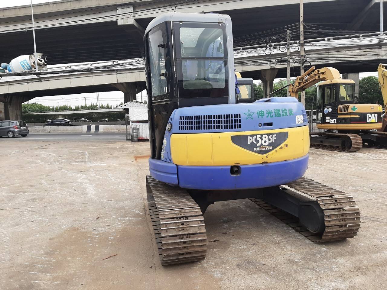 รถขุด KOMATSU PC58SF พร้อมใช้งาน