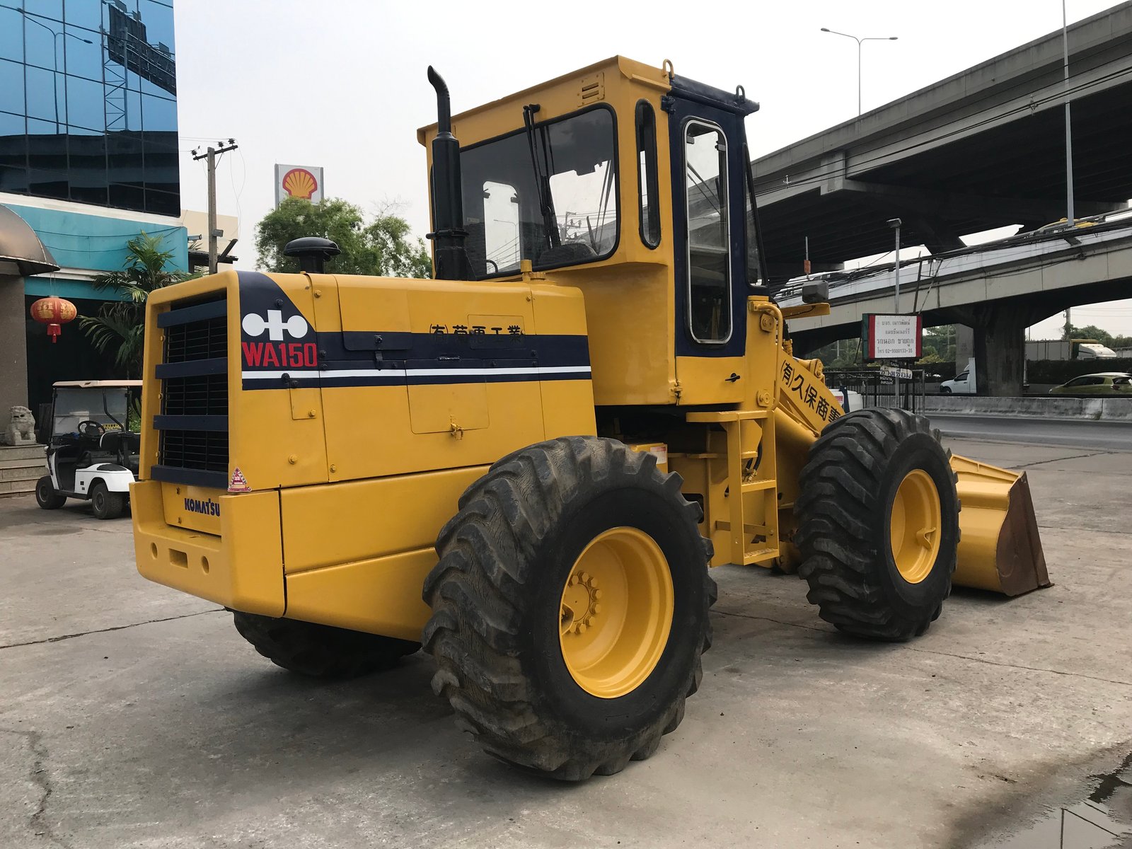 รถตักมือสอง KOMATSU 515-2 ขนาดเท่ากับ WA150 รถสวยใช้งานมาน้อย นำเข้าจากญี่ปุ่น