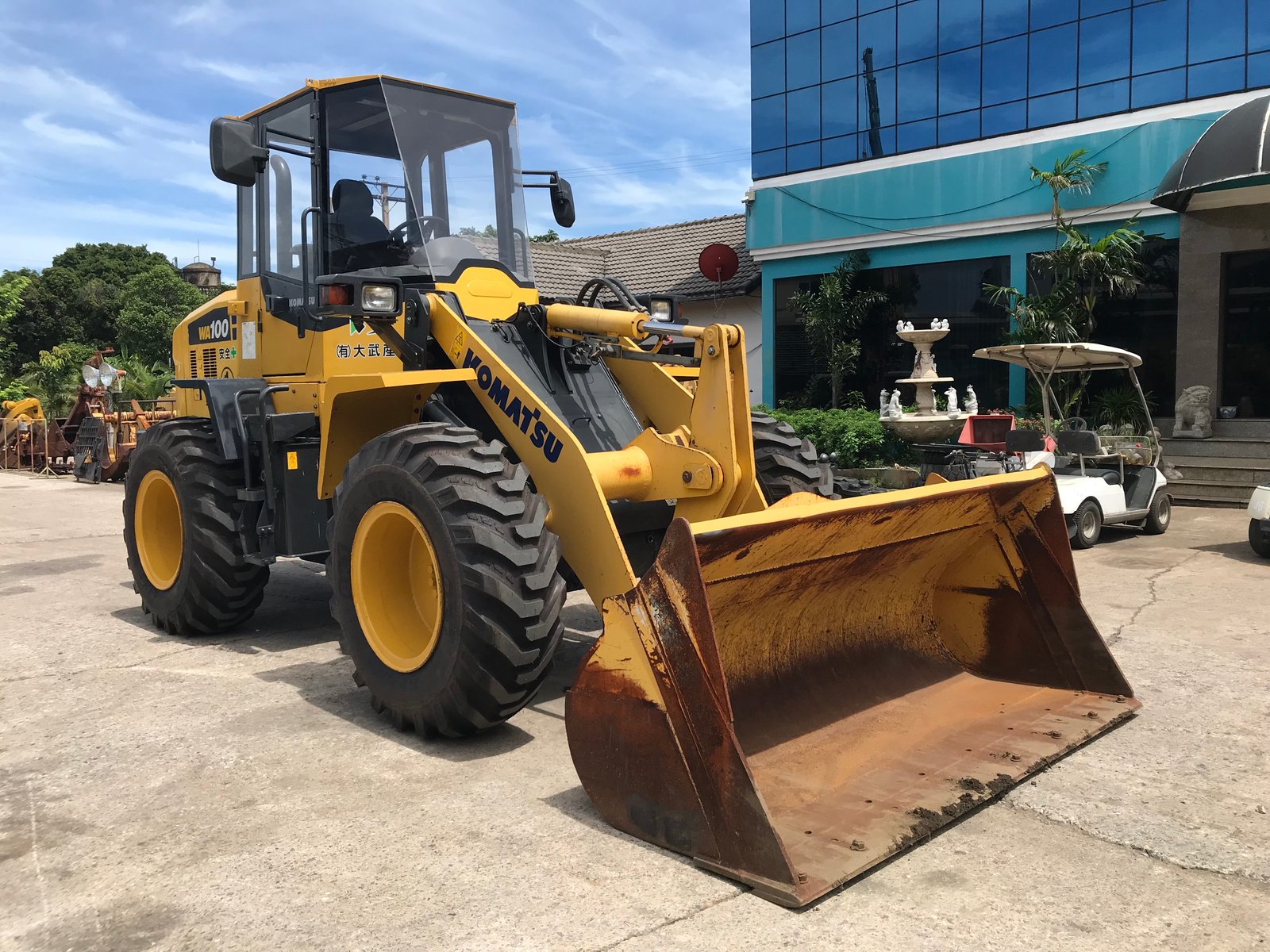 รถตัก KOMATSU WA100-7 ใช้งานมาน้อย สอบถามที่คุณครีม 0658844400 รถตัก KOMATSU WA100-7 ใช้งานมาน้อย สอบถามที่คุณครีม 0658844400
