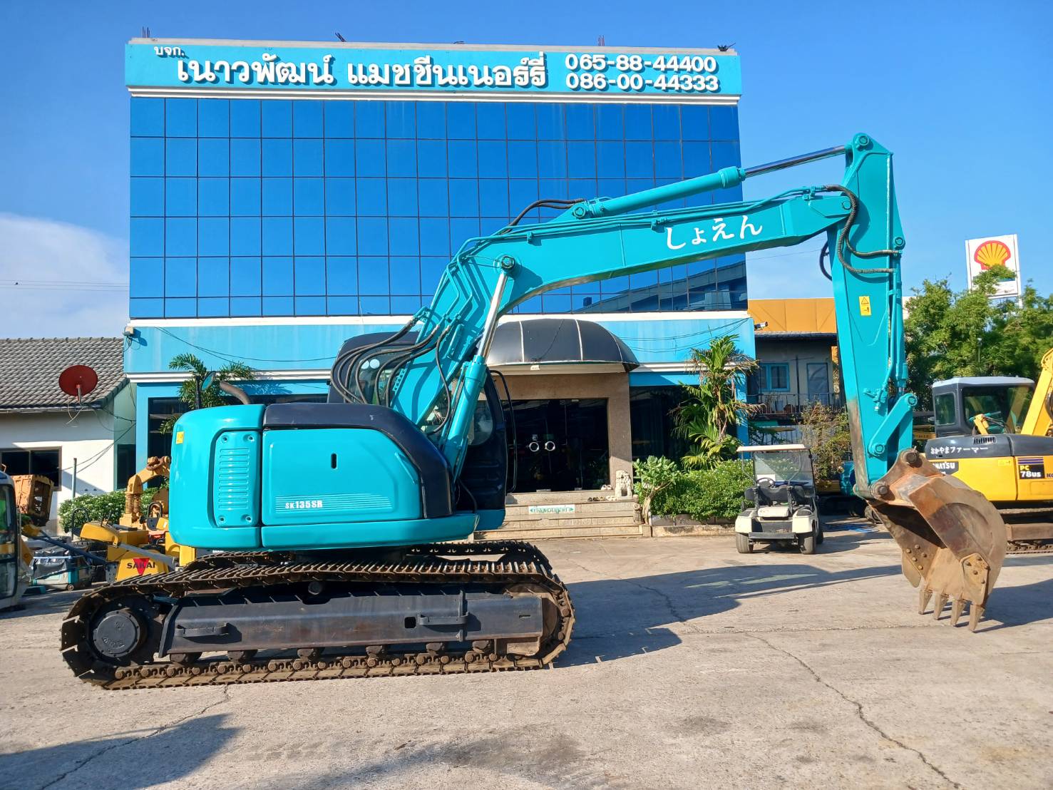 รถขุด KOBELCO SK135SR พร้อมใช้งาน สอบถามที่คุณครีม 0658844400