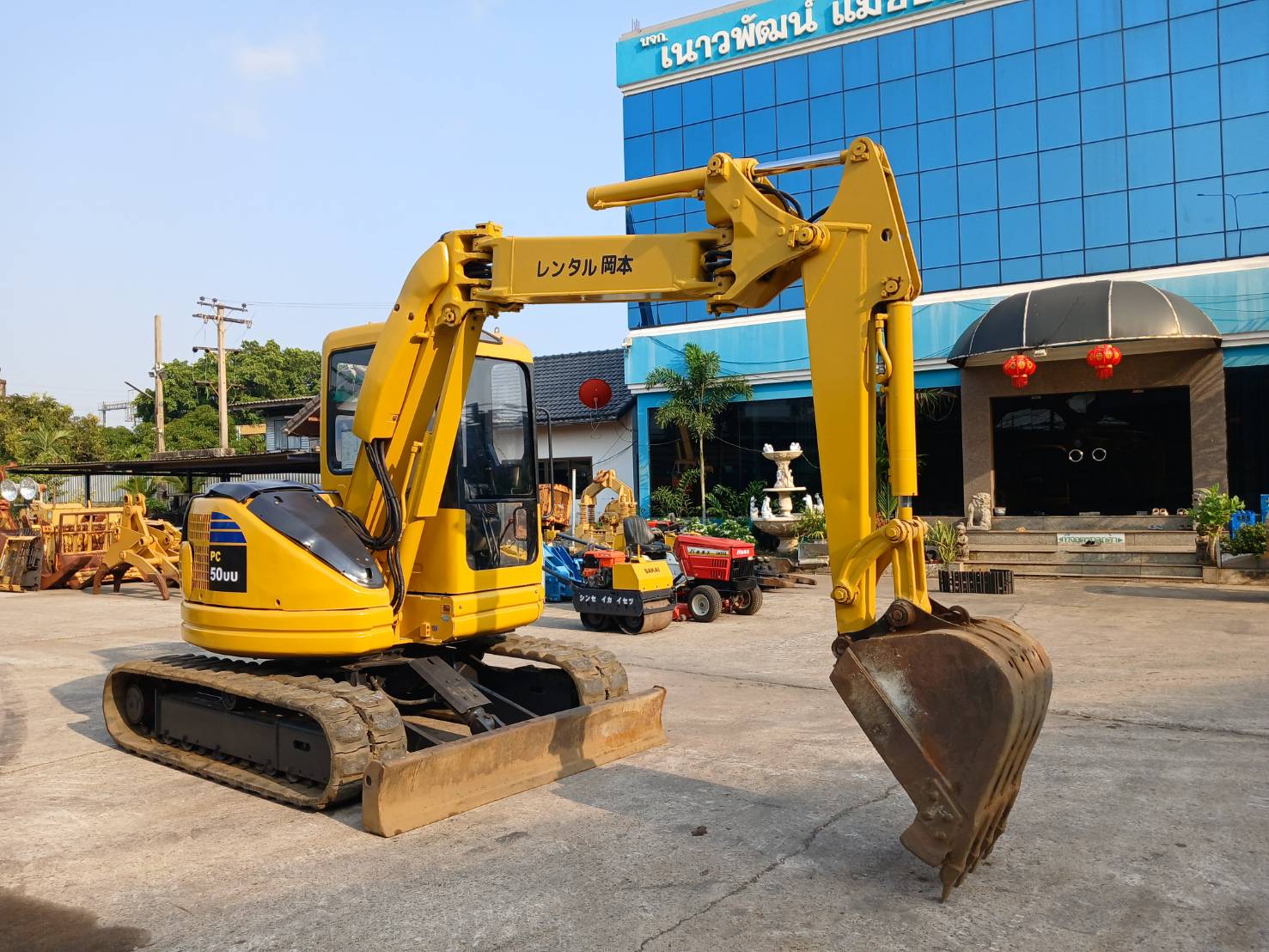 รถขุด KOMATSU PC50UU-2 ใช้งานมาน้อย สอบถามที่คุณครีม 0658844400 รถขุด KOMATSU PC50UU-2 ใช้งานมาน้อย สอบถามที่คุณครีม 0658844400