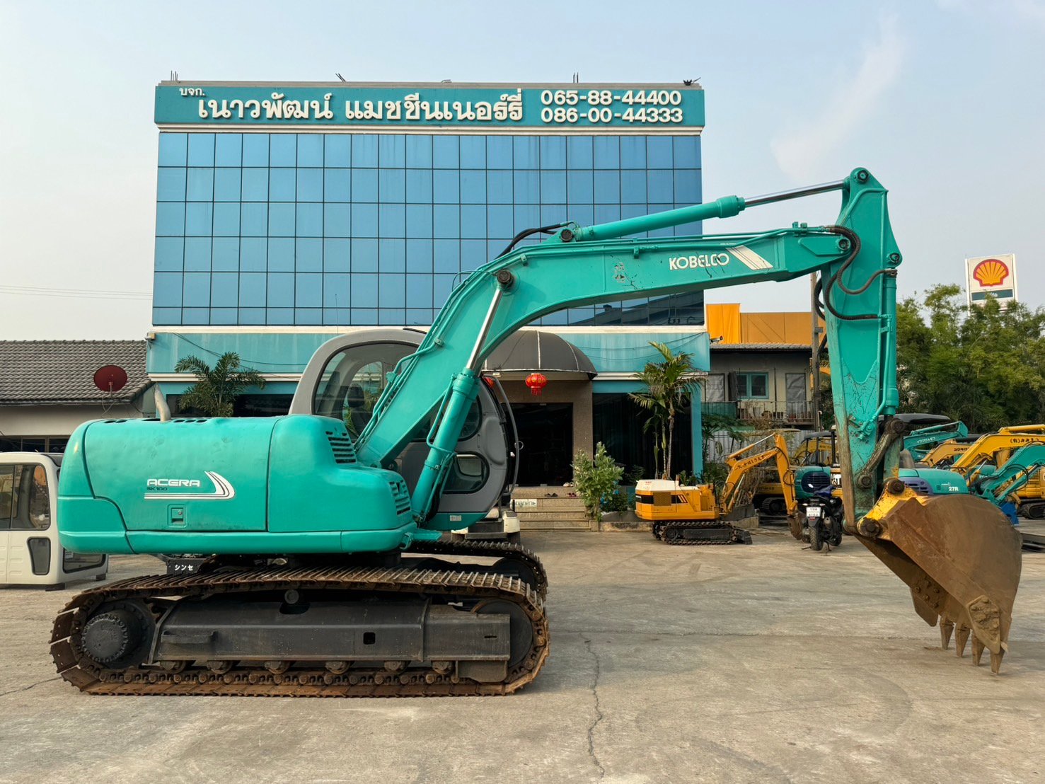 รถขุด KOBELCO SK100 ใช้งานมาน้อย สอบถามที่คุณครีม 0658844400
