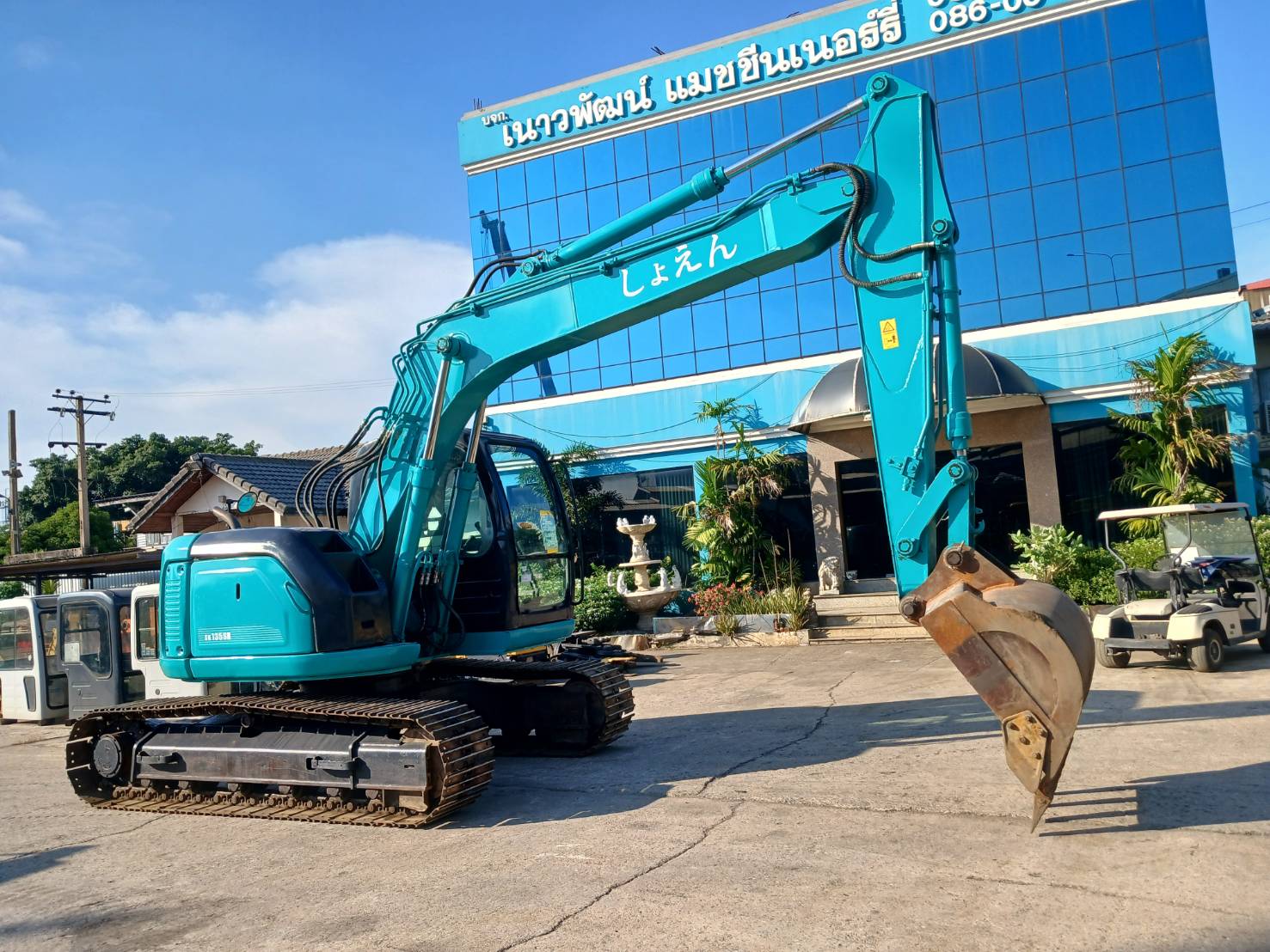 รถขุด KOBELCO SK135SR ใช้งานมาน้อย สอบถามที่คุณครีม 0658844400