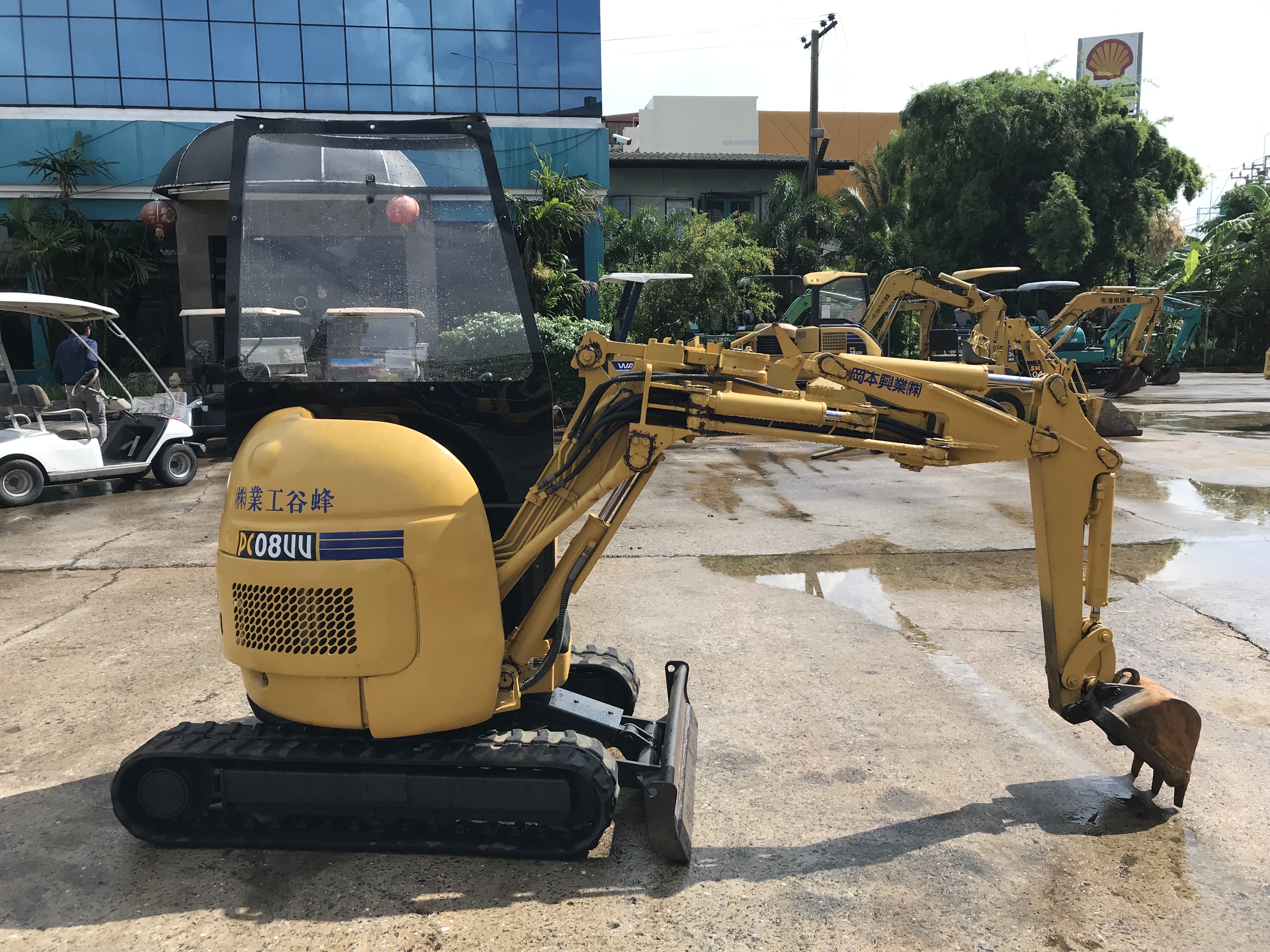 รถขุดขนาดเล็ก KOMATSU PC08UU-1 มาคันอีกคันนะคะพร้อมใช้งาน สอบถามเพิ่มเติมที่คุณชัญญา