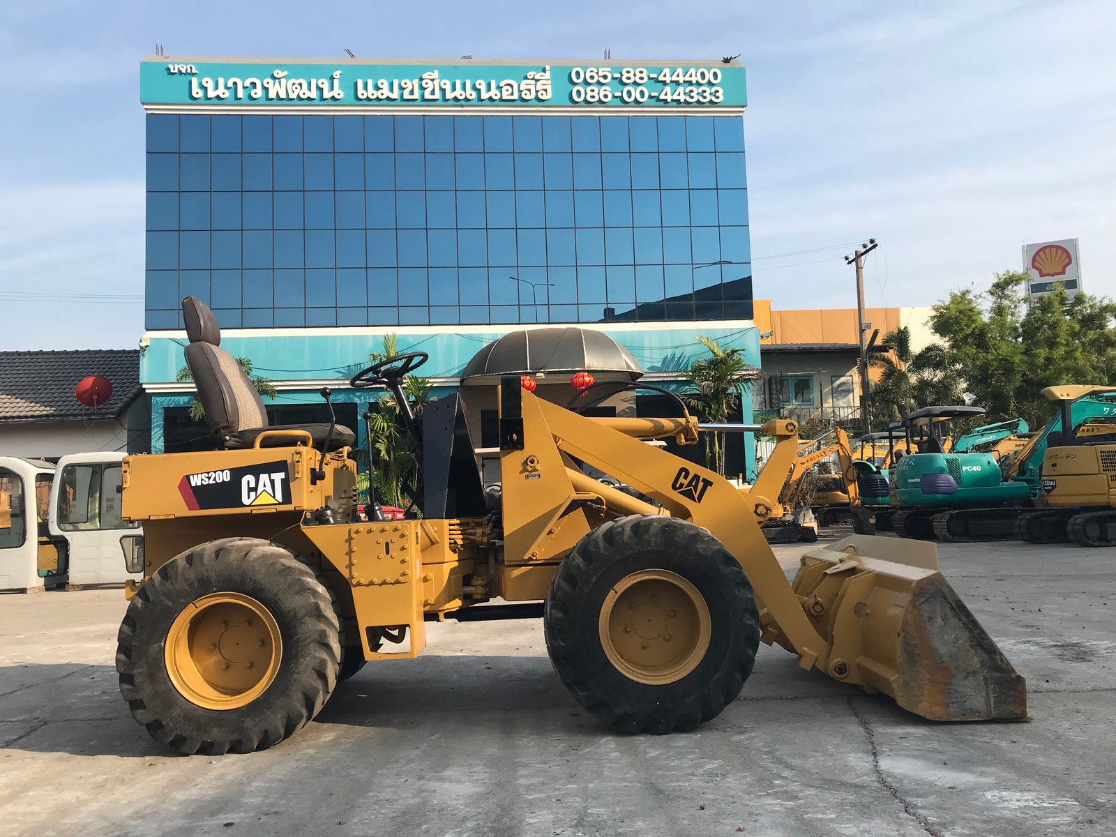 รถตัก CAT WS200 ใช้งานมาน้อย สอบถามที่คุณครีม 0658844400