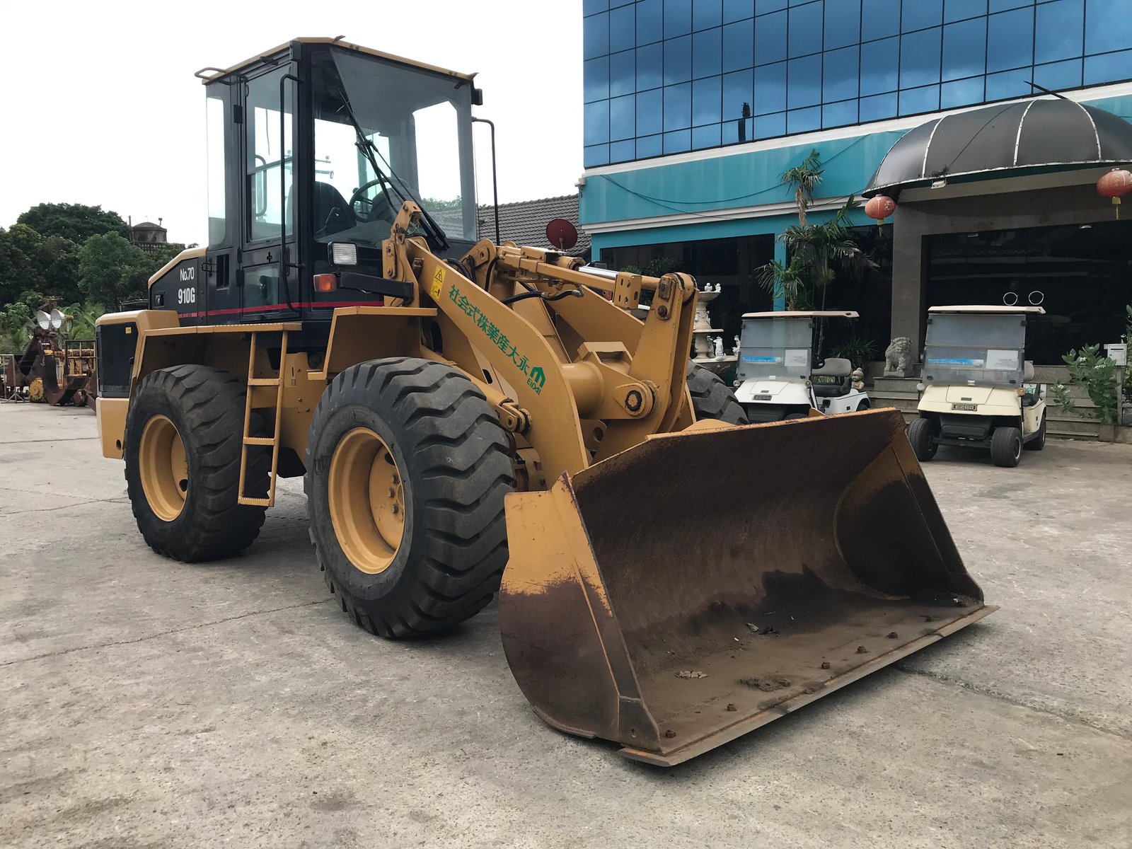 รถตัก CAT 910G2 ใช้งานมาน้อย สอบถามที่คุณครีม 0658844400