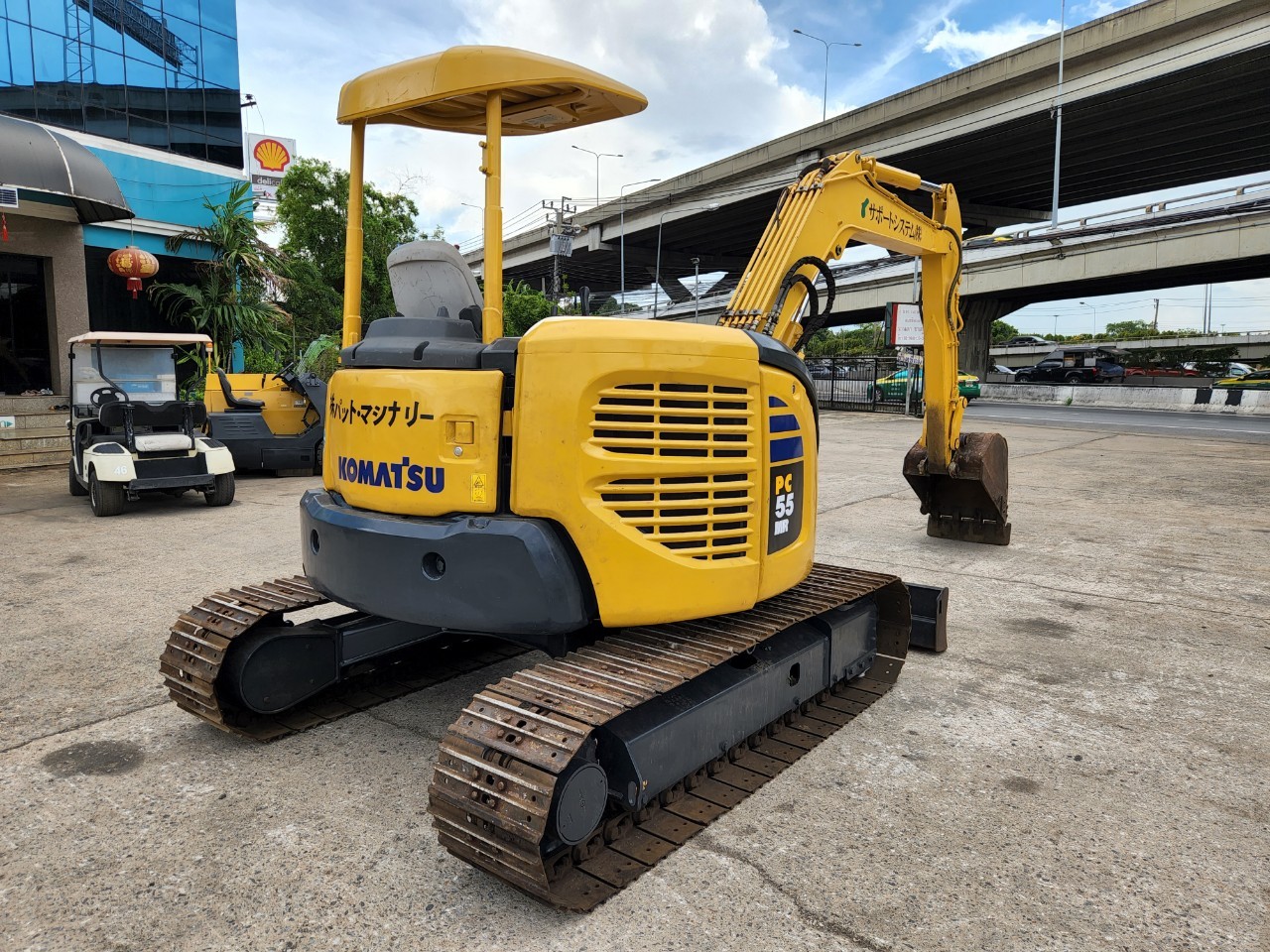 รถขุดมือสอง KOMATSU PC55MR-3 รถมาใหม่ใช้งานมาน้อย นำเข้าจากญี่ปุ่น รถขุดมือสอง KOMATSU PC55MR-3 รถมาใหม่ใช้งานมาน้อย นำเข้าจากญี่ปุ่น