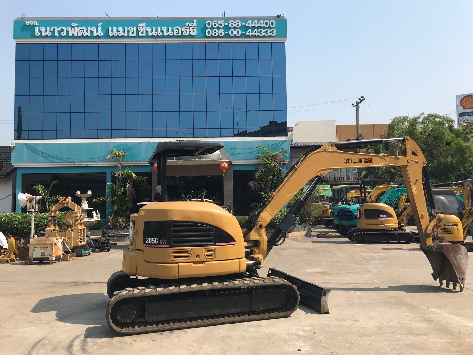 รถขุด CAT 305CCR พร้อมใช้งาน สอบถามที่คุณครีม 0658844400