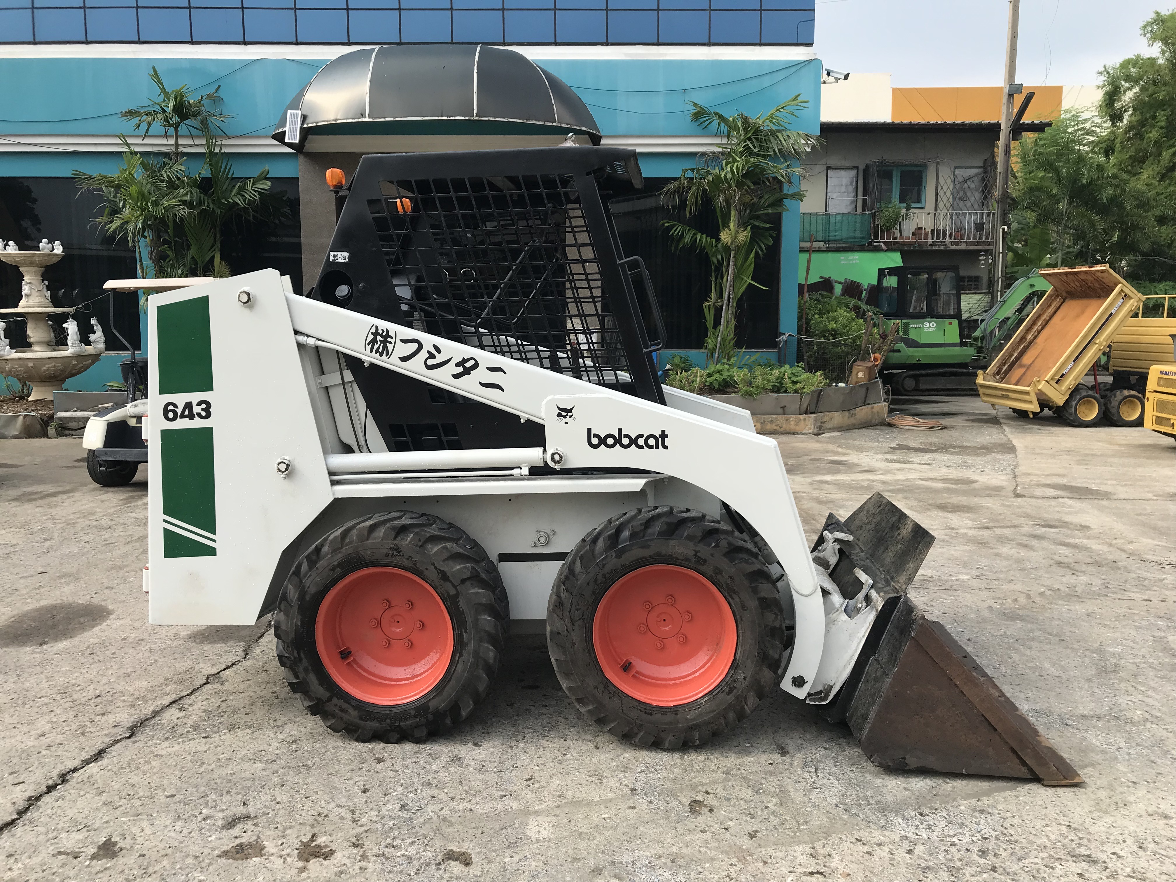 Bobcat 643 มาใหม่พร้อมใช้งาน นำเข้าจากญี่ปุ่น ไม่เคยใช้งานในไทย