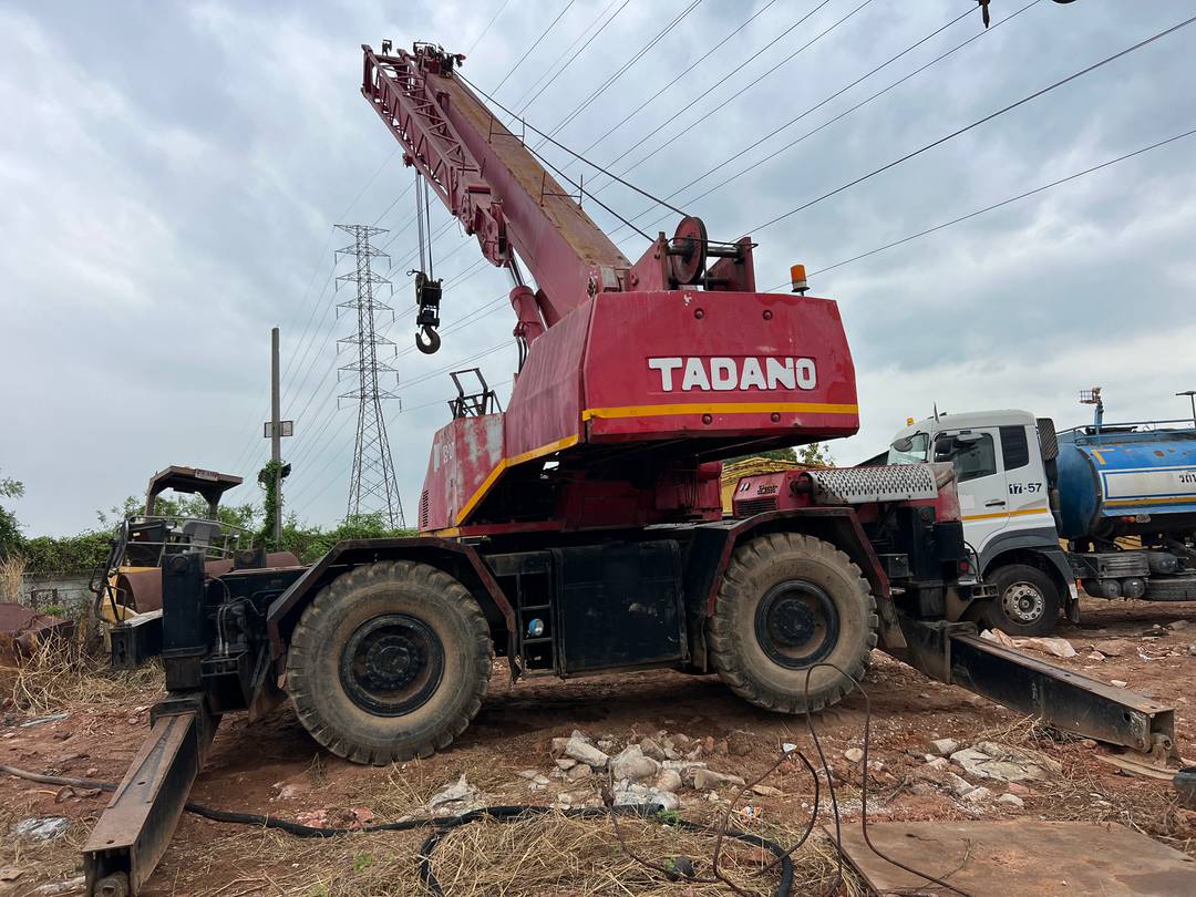 รถเครน TADANO TR251 25 ตัน M3 สภาพพร้อมใช้งานทะเบียนพร้อม ราคา 750,000 บาท สนใจติดต่อได้ครับ 064–191 รถเครน TADANO TR251 25 ตัน M3 สภาพพร้อมใช้งานทะเบียนพร้อม ราคา 750,000 บาท สนใจติดต่อได้ครับ 064–191