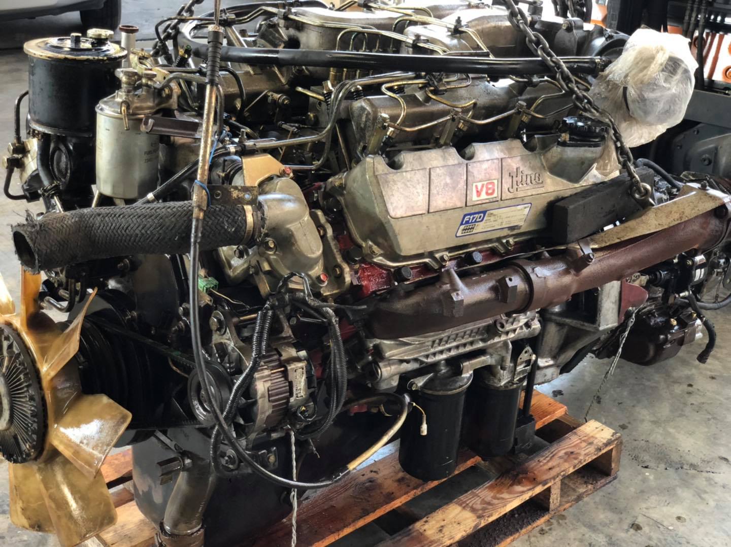 ขายเครื่อง Hino F17D 320แรง V8 ขายเครื่อง Hino F17D 320แรง V8