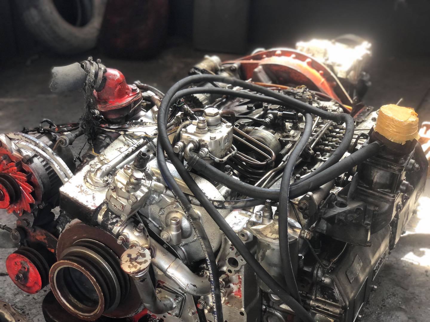 ขายเครื่อง Isuzu 6RB1 เครื่องนอน 275แรงม้า