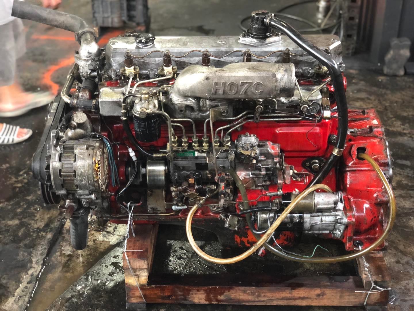 ขายเครื่อง Hino HO7C 185 แรงม้า ขายเครื่อง Hino HO7C 185 แรงม้า