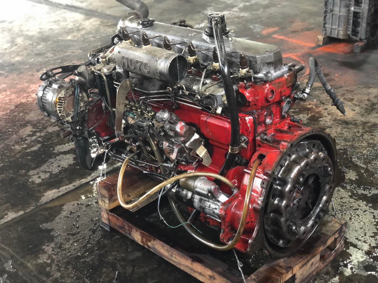 ขายเครื่อง Hino HO7C 185 แรงม้า ขายเครื่อง Hino HO7C 185 แรงม้า